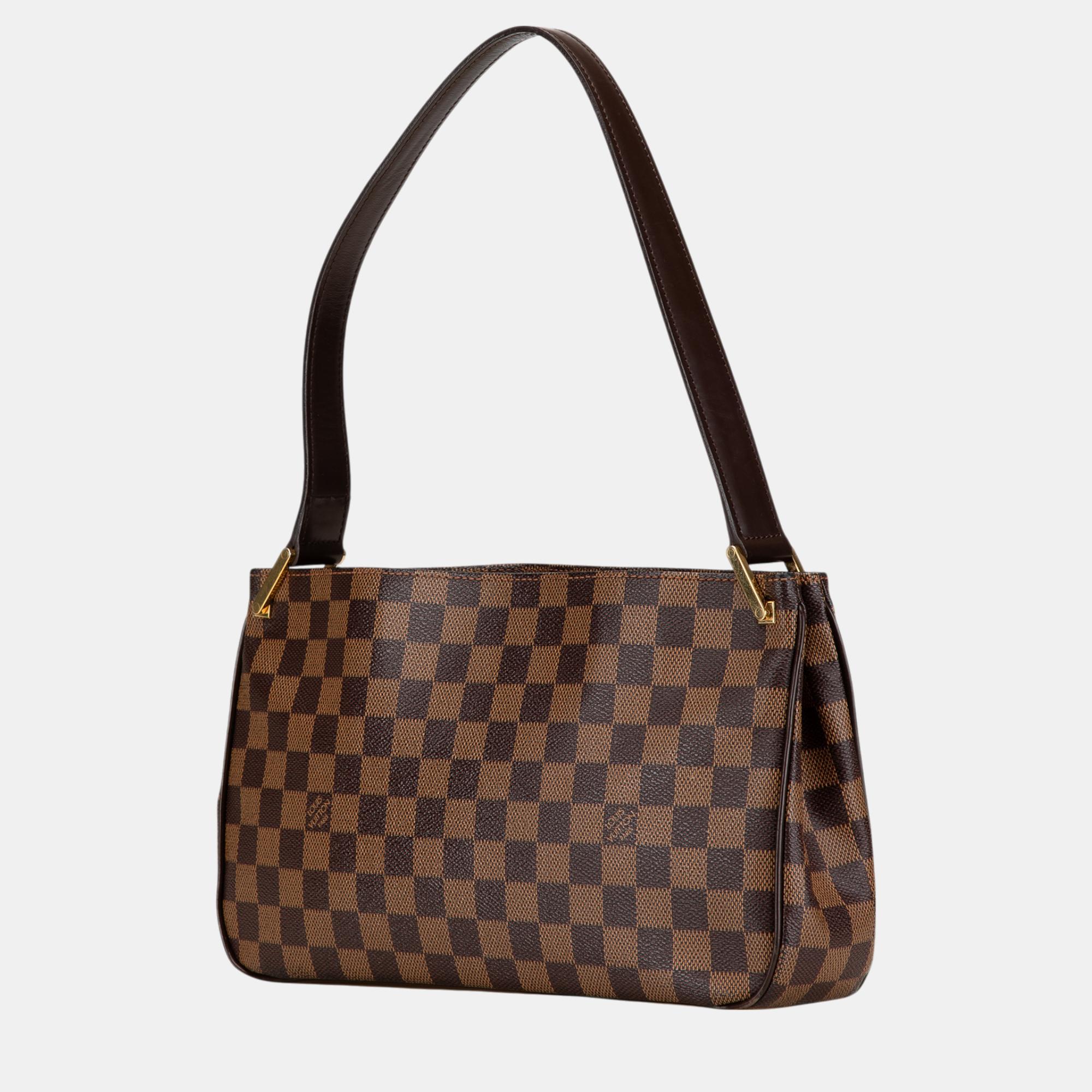Louis Vuitton Brown Damier Ebene Aubagne 