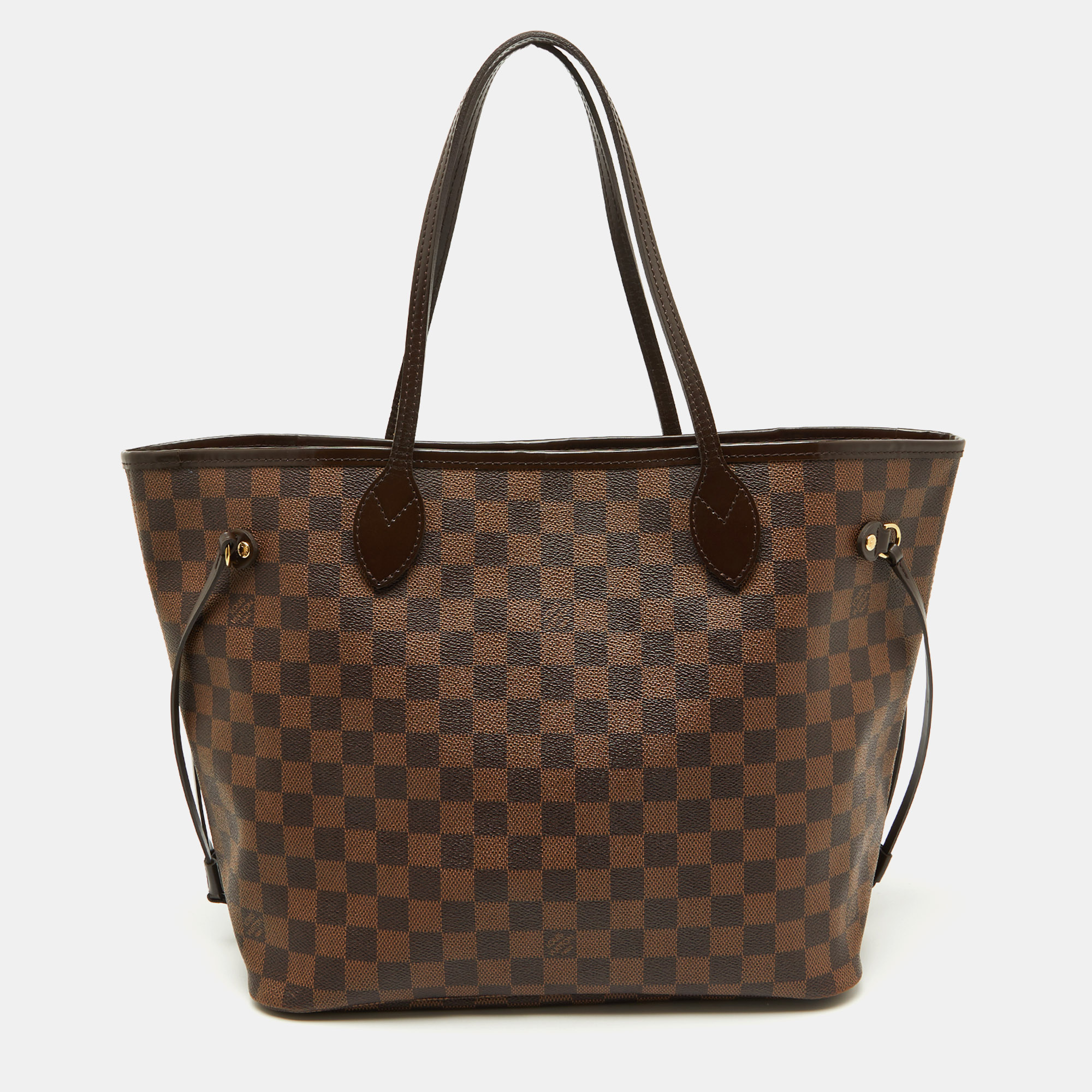 

Louis Vuitton Damier Ebene Canvas Neverfull MM Bag, Brown