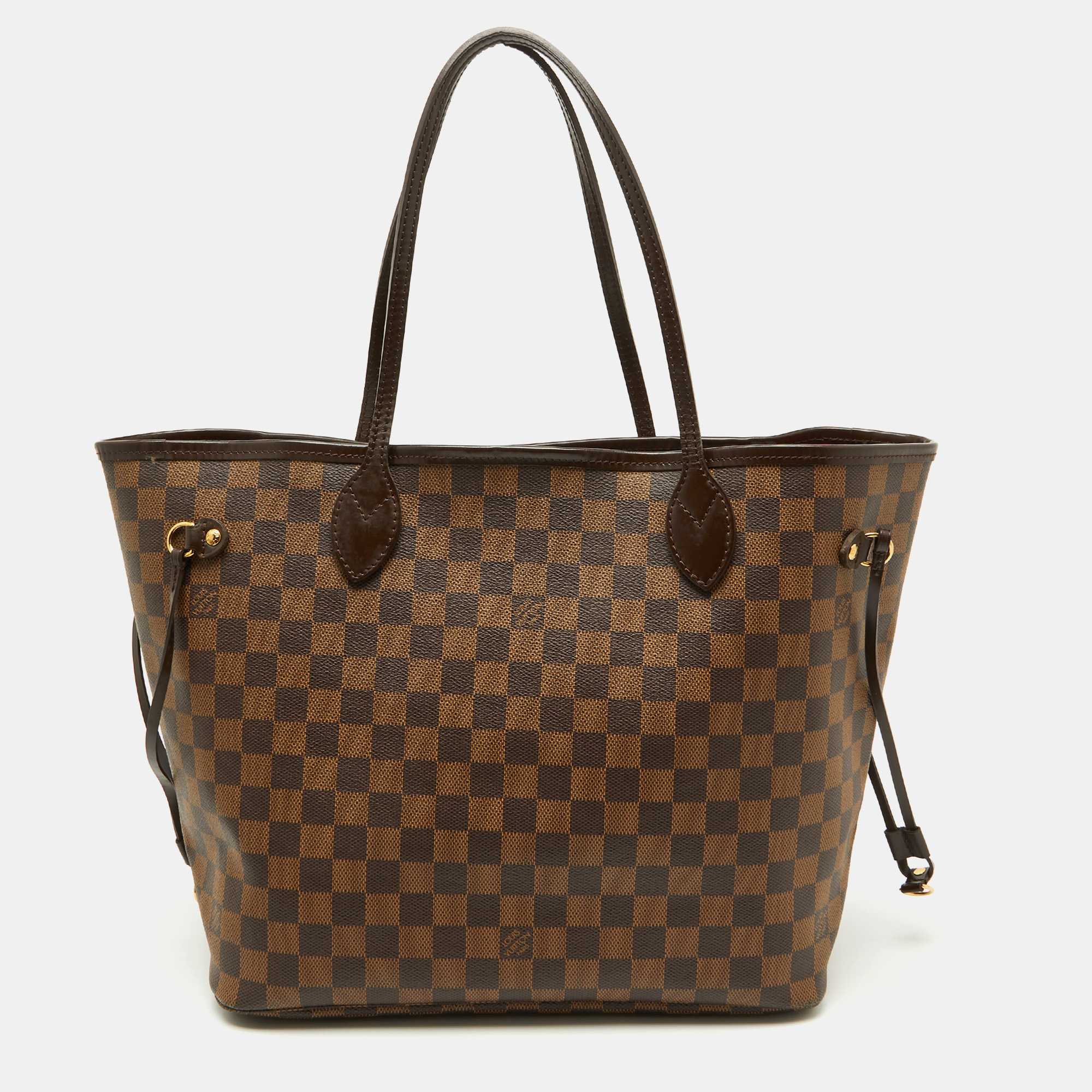 

Louis Vuitton Damier Ebene Canvas Neverfull MM Bag, Brown