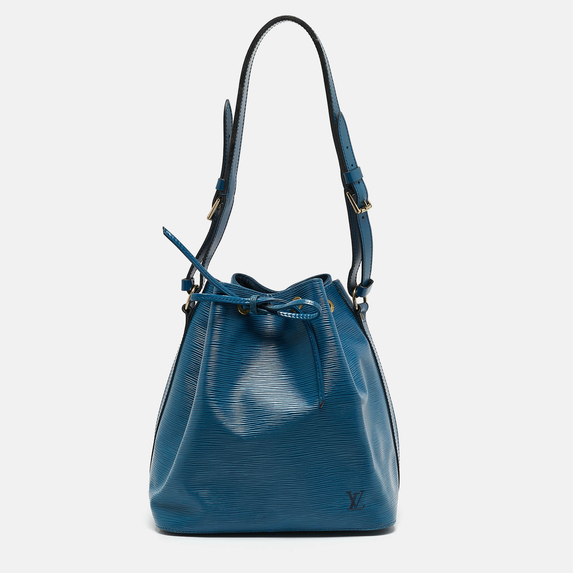 

Louis Vuitton Toledo Blu Epi Leather Vintage Noé Bag, Blue