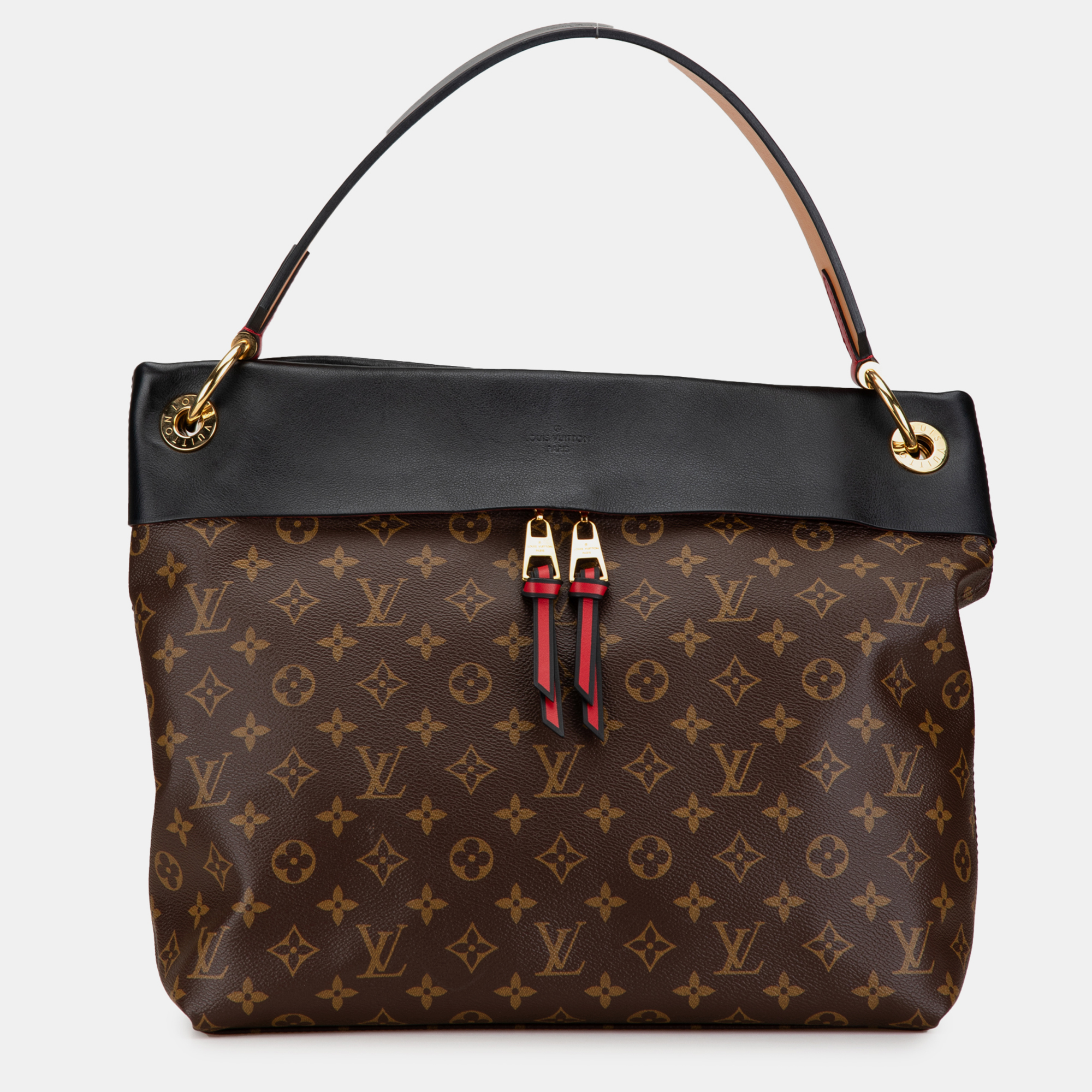 

Louis Vuitton Monogram Tuileries Besace, Black