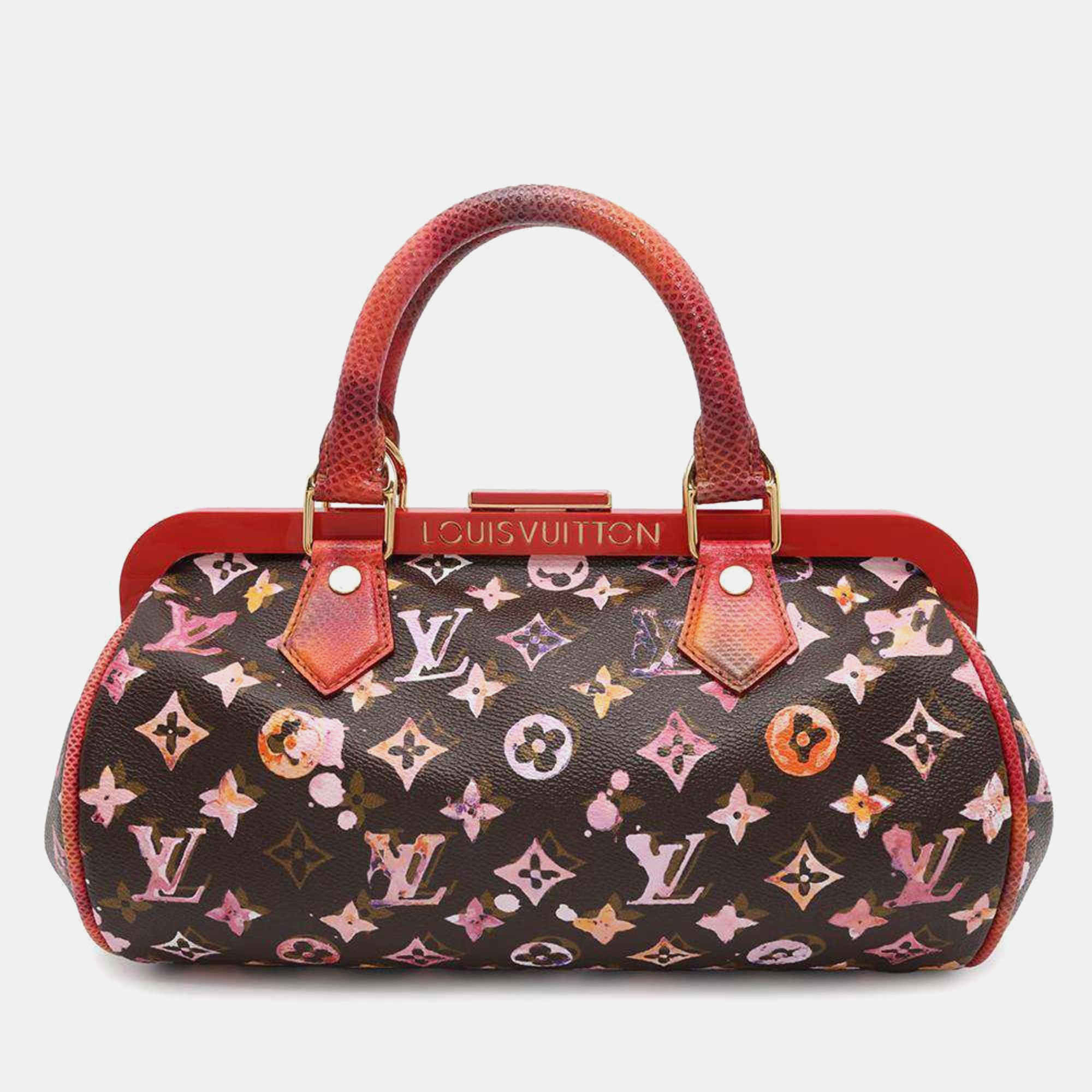 

Louis Vuitton Marron Monogram Watercolor Papillon Handbag, Multicolor