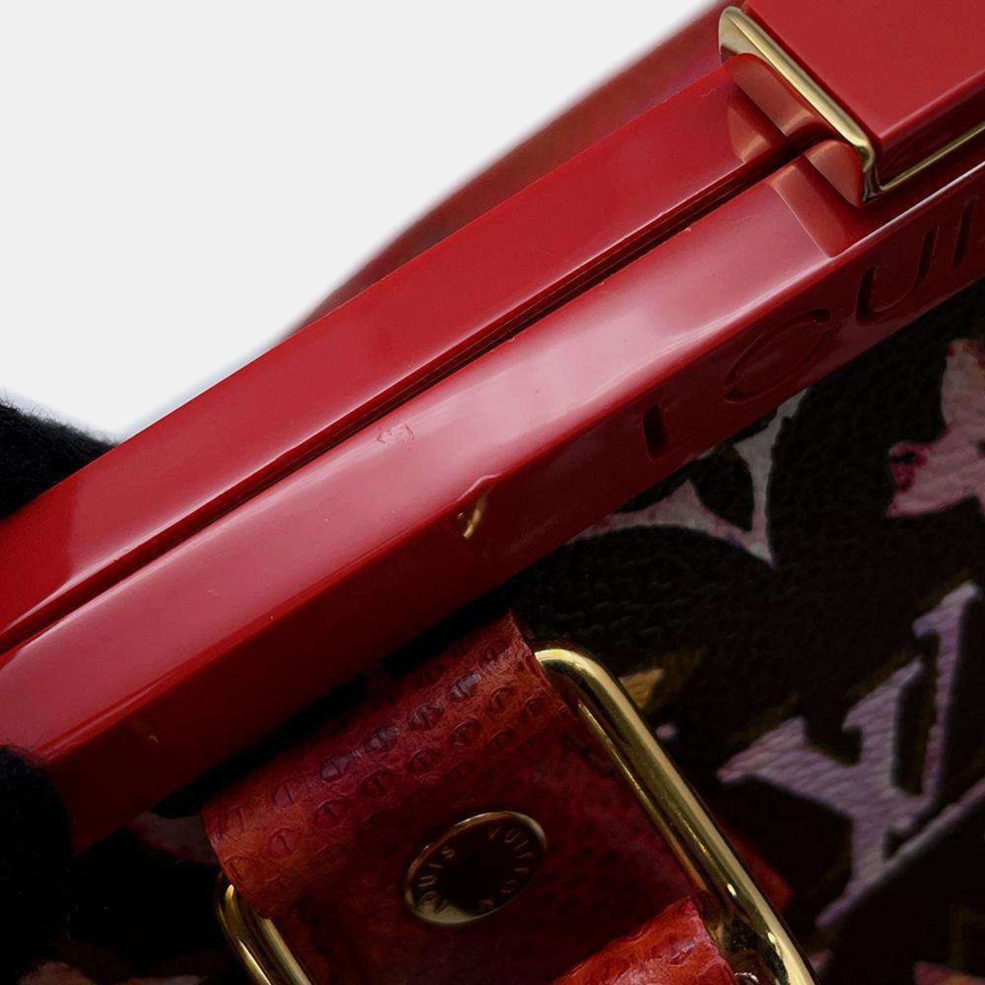 Louis Vuitton Marron Monogram Watercolor Papillon Handbag 