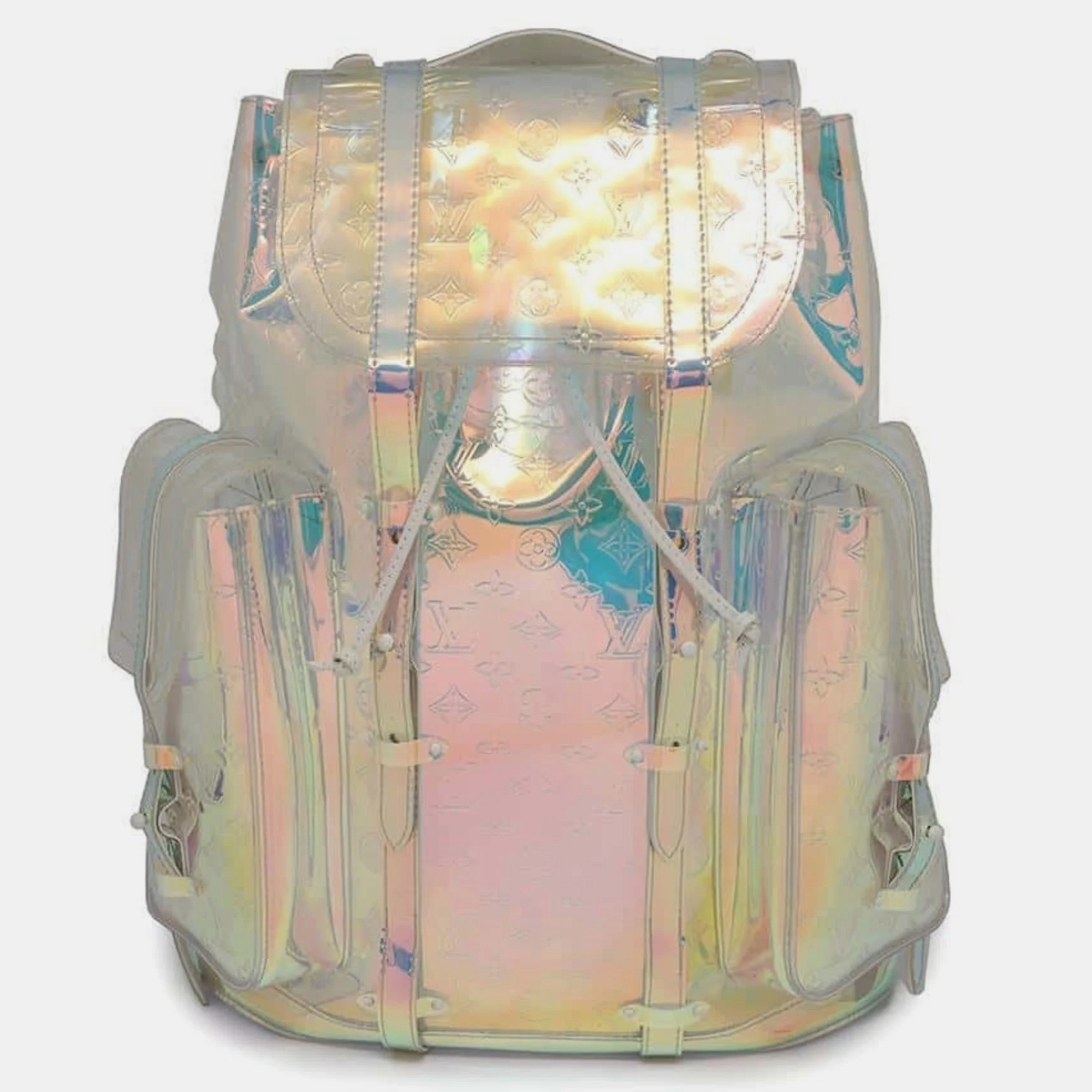 

Louis Vuitton Monogram Prism Christopher GM Backpack, Multicolor