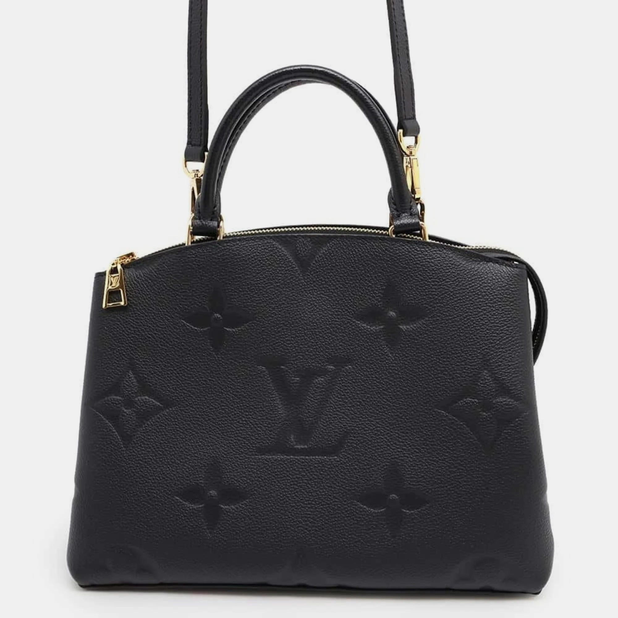 

Louis Vuitton Handbag Monogram Empreinte Petit Palais Pm Shoulder Bag, Black