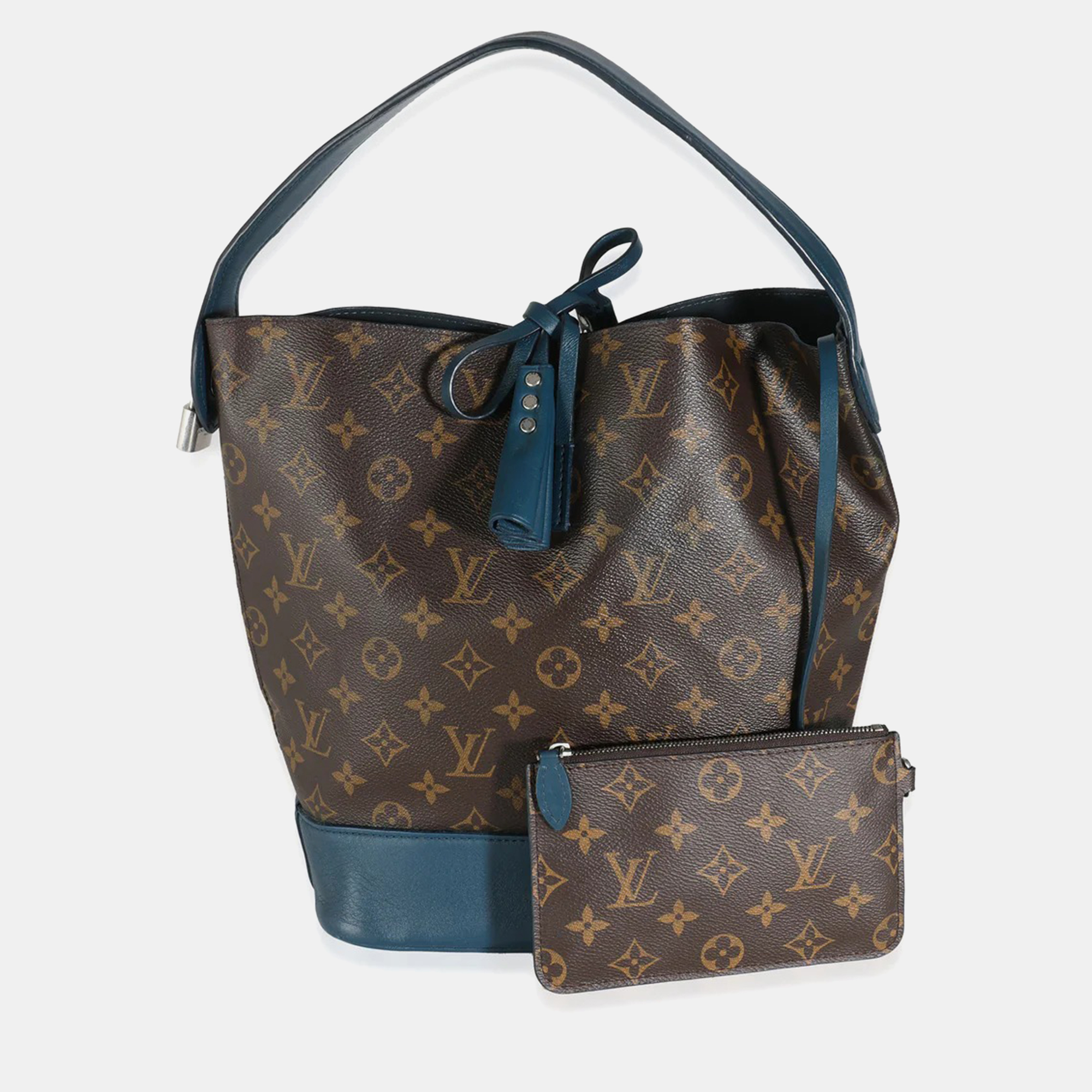 

Louis Vuitton Blue Monogram Canvas NN14 Idole GM bag, Brown