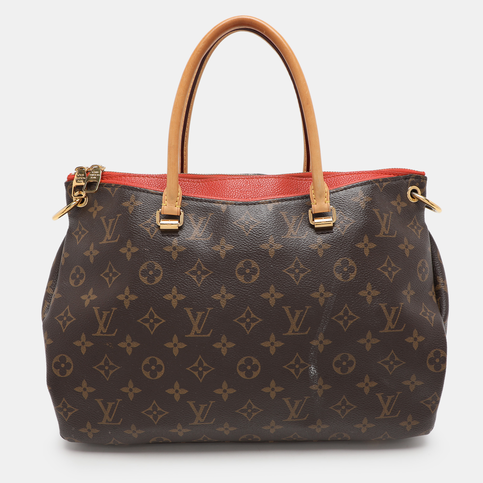 

Louis Vuitton Piment Monogram Canvas Pallas MM Bag, Orange