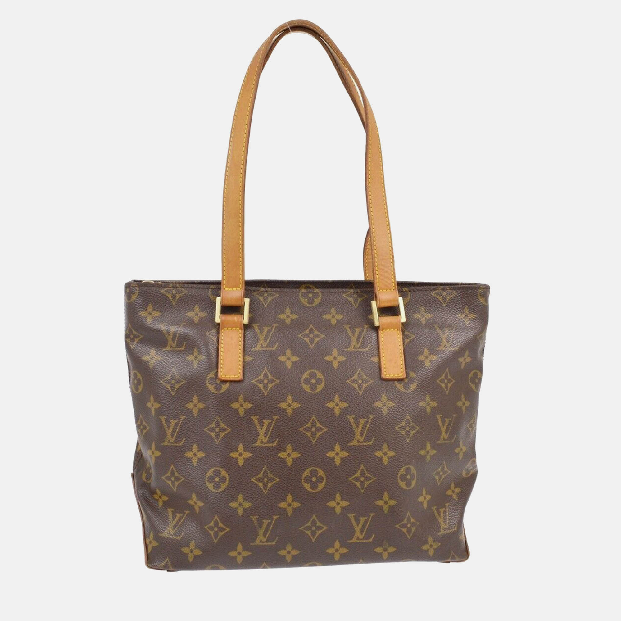 

Louis Vuitton Brown Monogram Canvas Cabas Piano Tote Bag