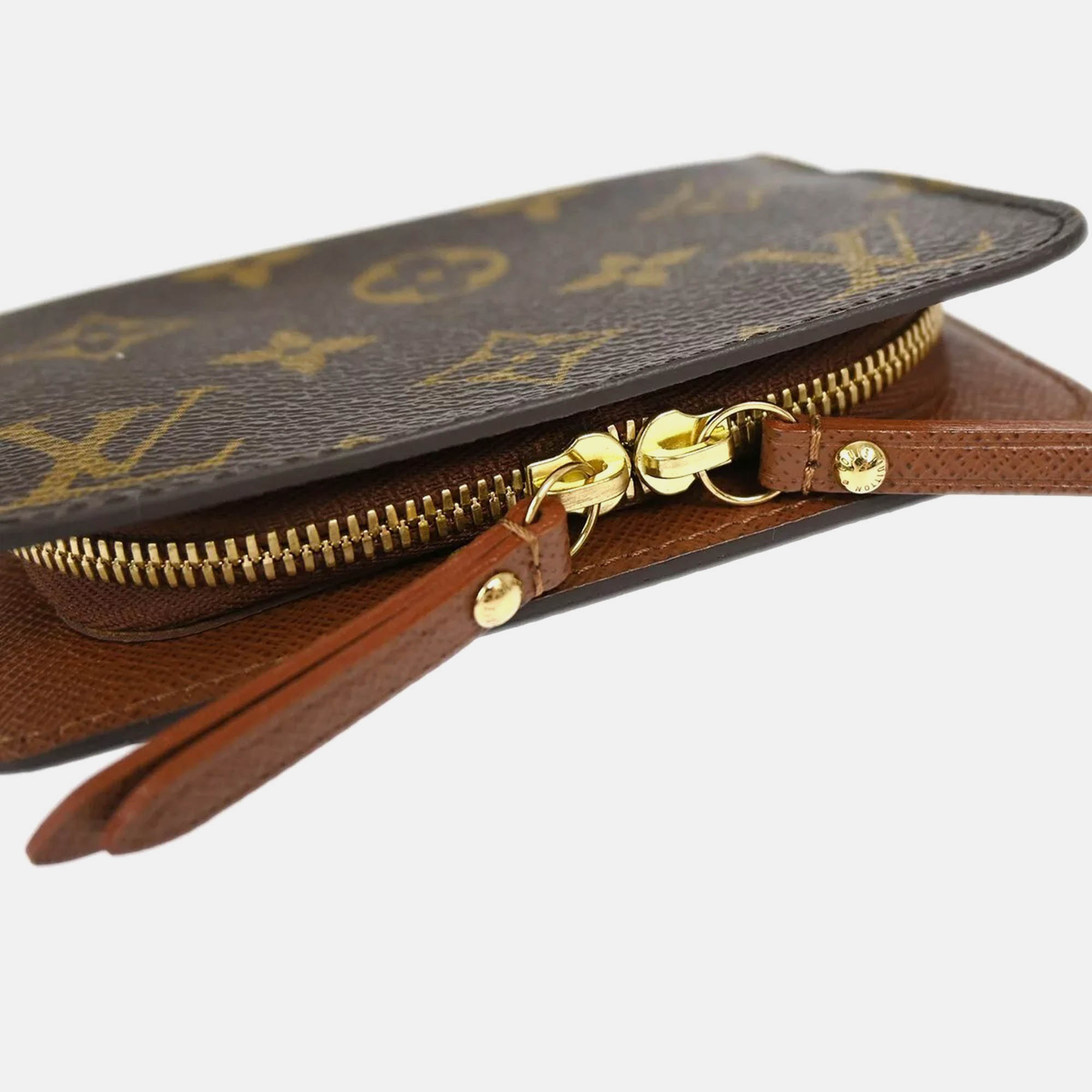 Louis Vuitton Brown Monogram Canvas Wallet 