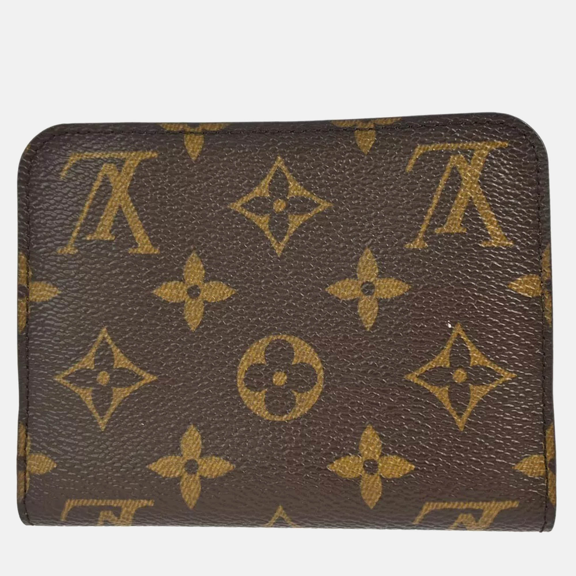 Louis Vuitton Brown Monogram Canvas Wallet 