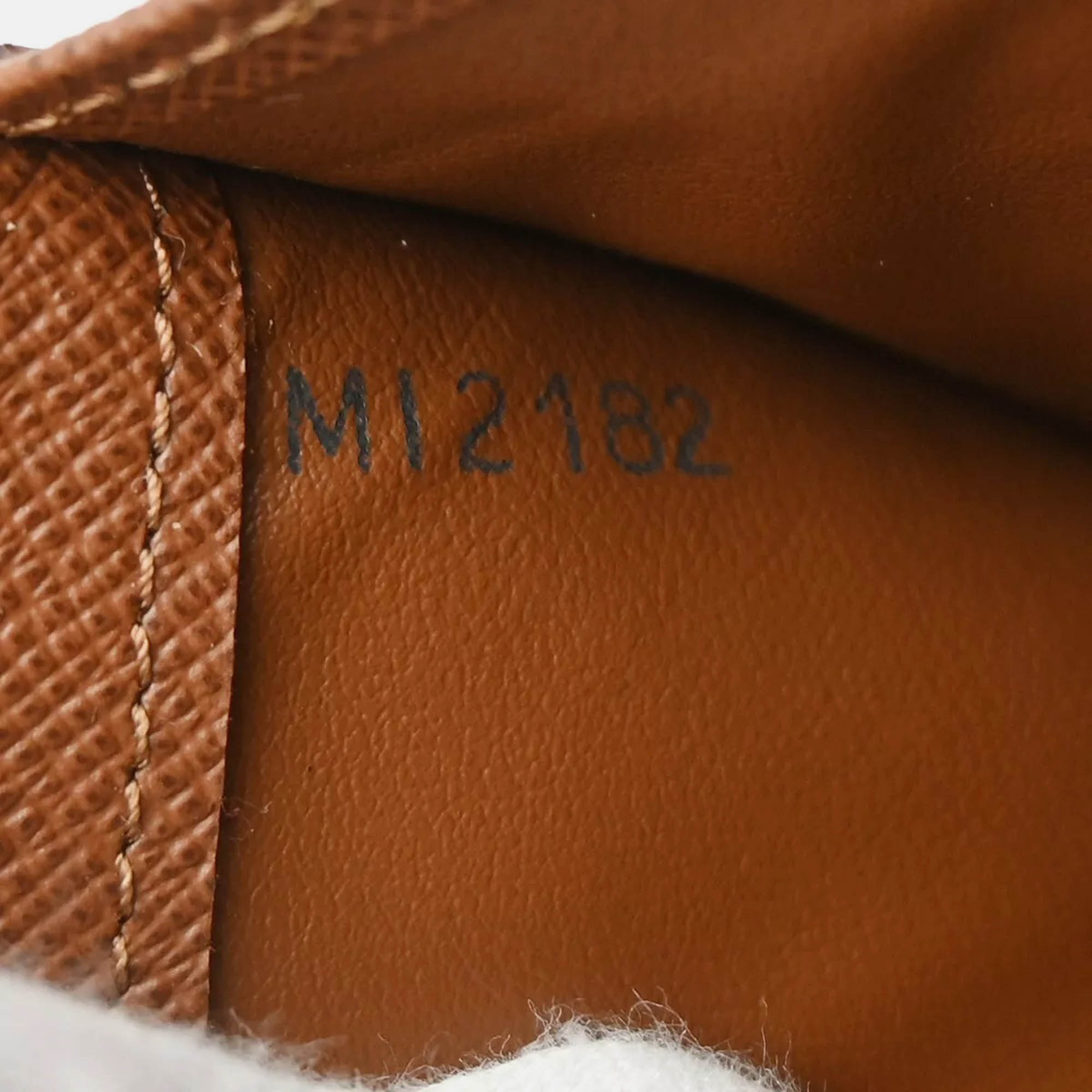 Louis Vuitton Brown Monogram Canvas Wallet 