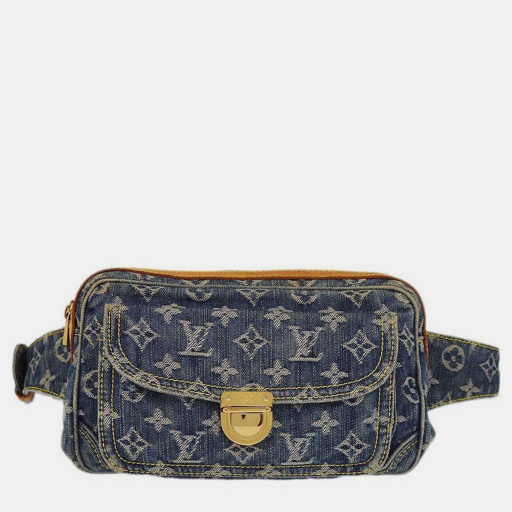 

Louis Vuitton Blue Monogram Denim Bum Bag Waist Pouch