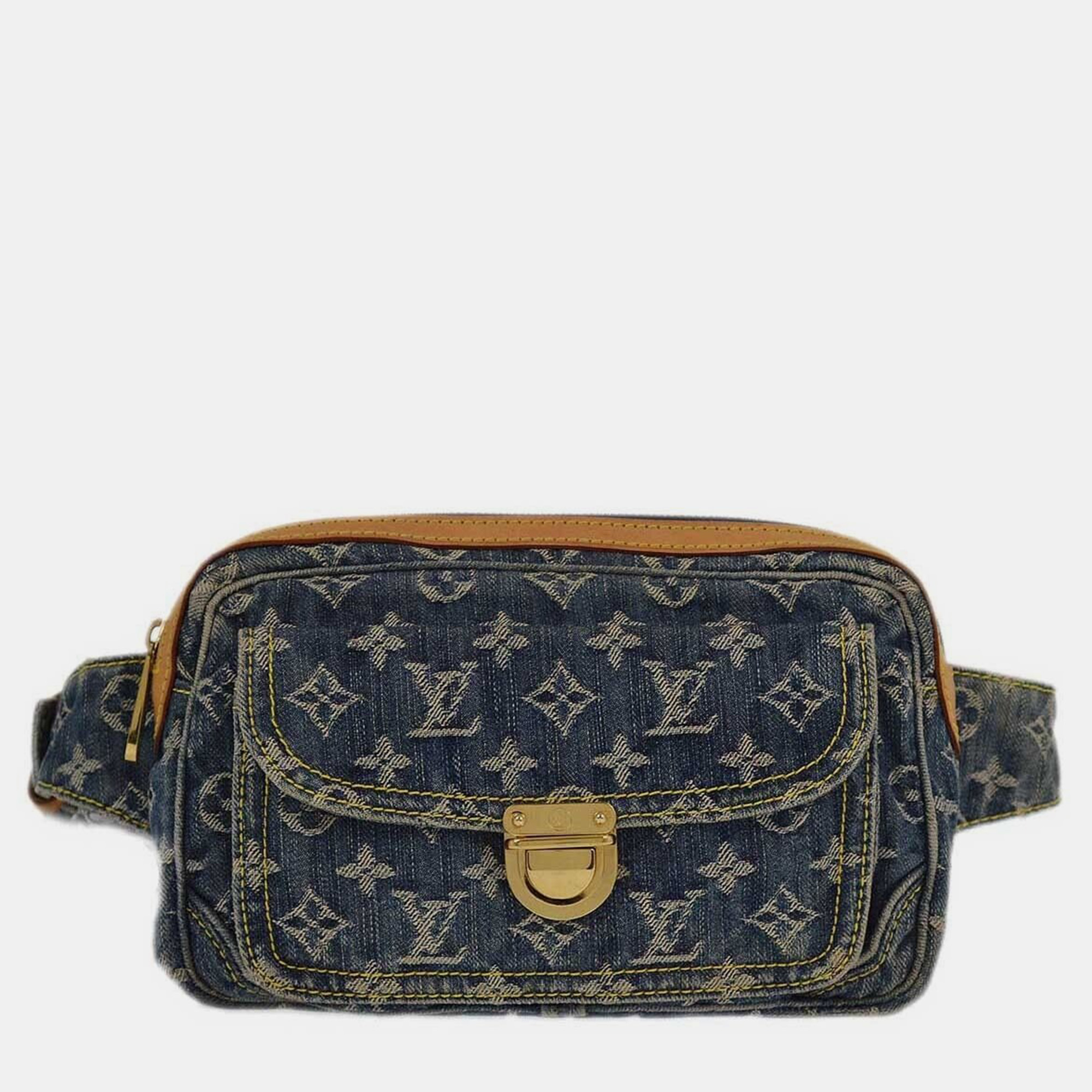 

Louis Vuitton Blue Monogram Denim Bum Bag Waist Pouch