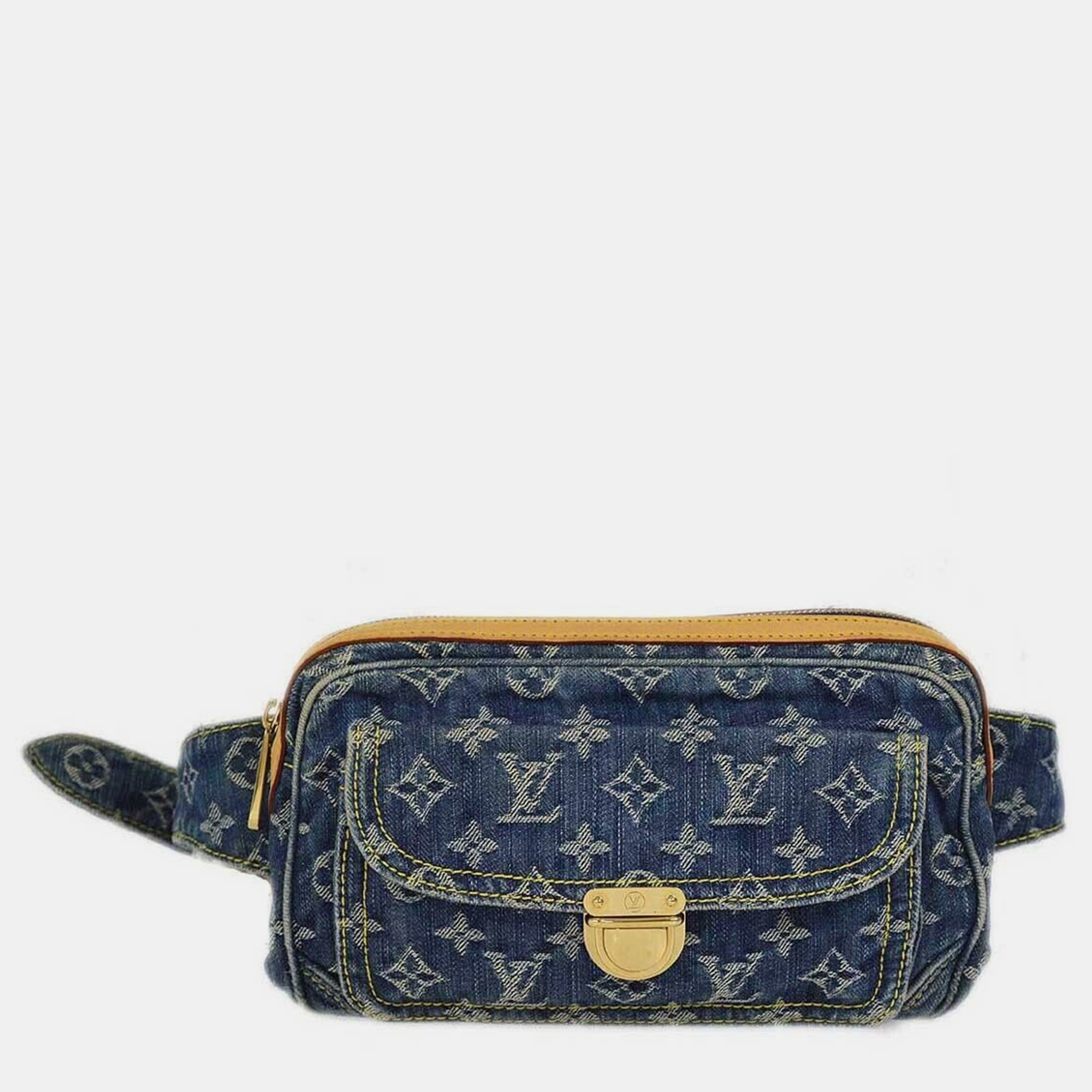 

Louis Vuitton Blue Monogram Denim Bum Bag Waist Pouch