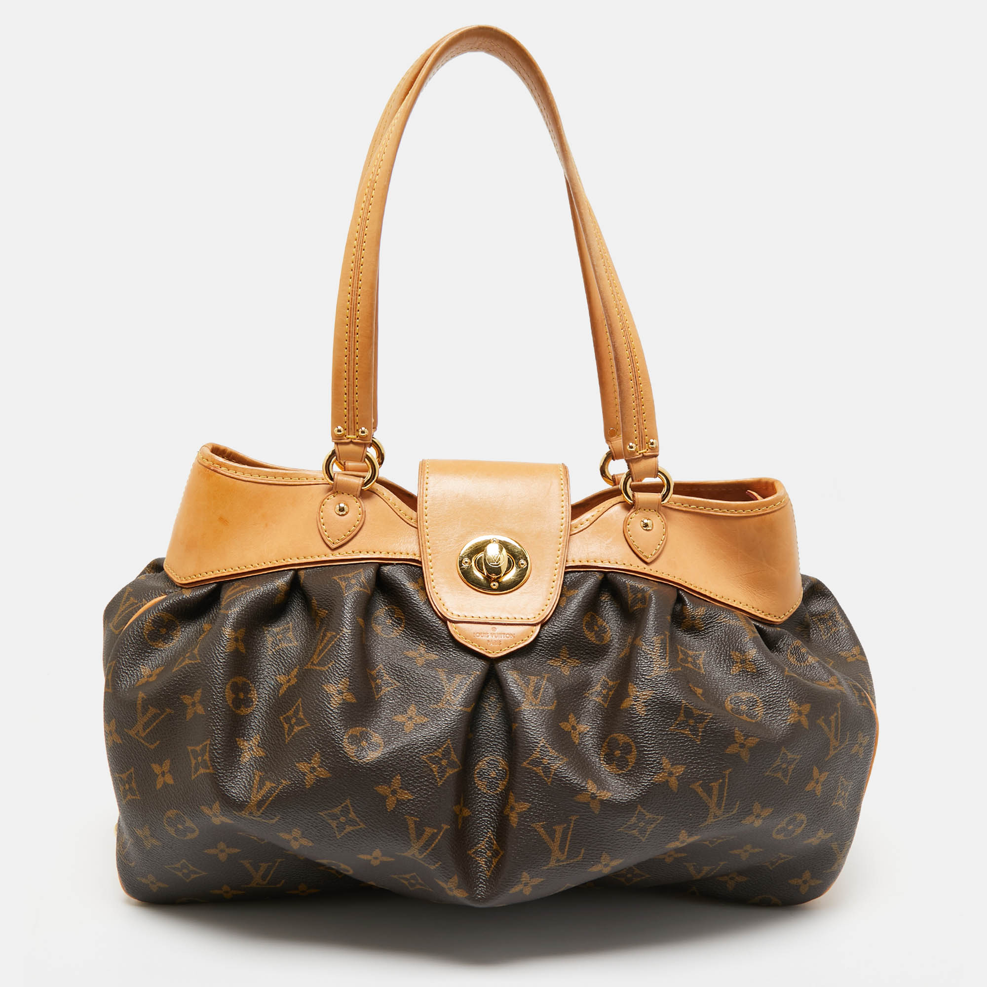 

Louis Vuitton Monogram Canvas Boetie MM Bag, Brown