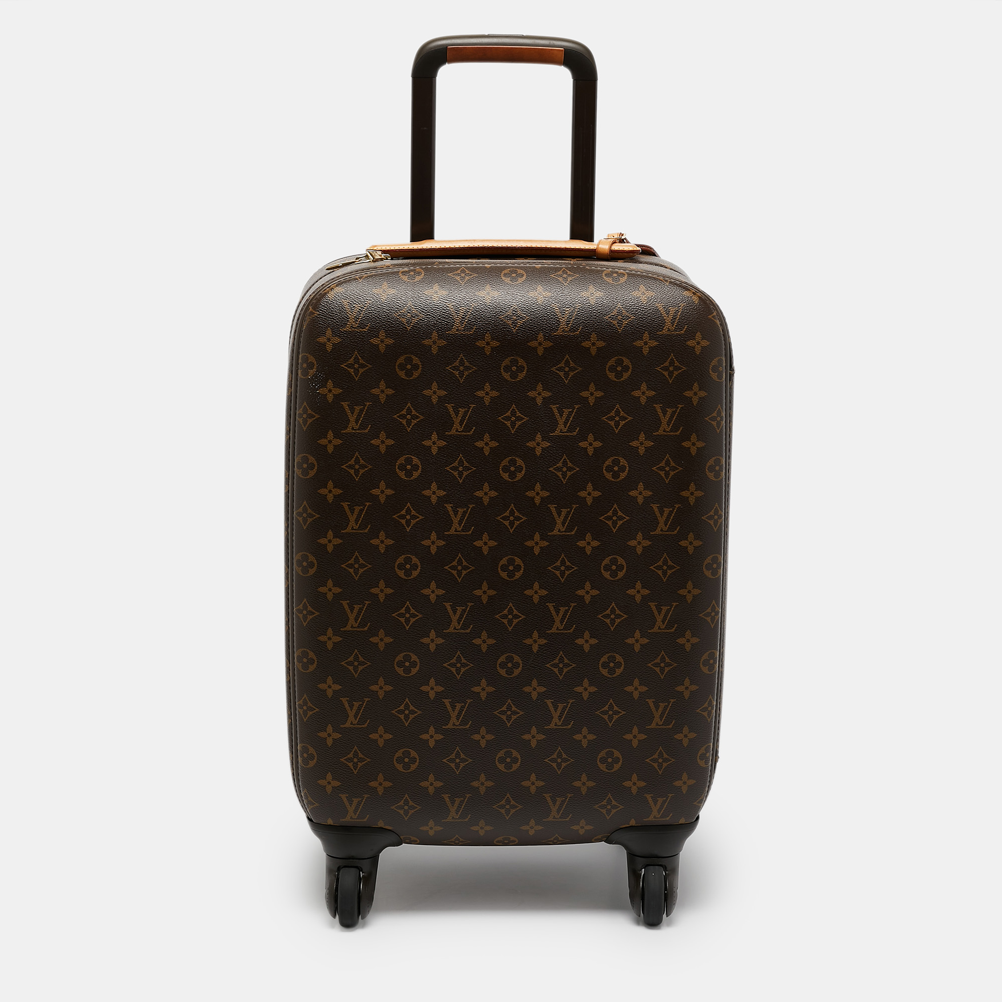 

Louis Vuitton Monogram Canvas Zephyr 55 Luggage, Brown