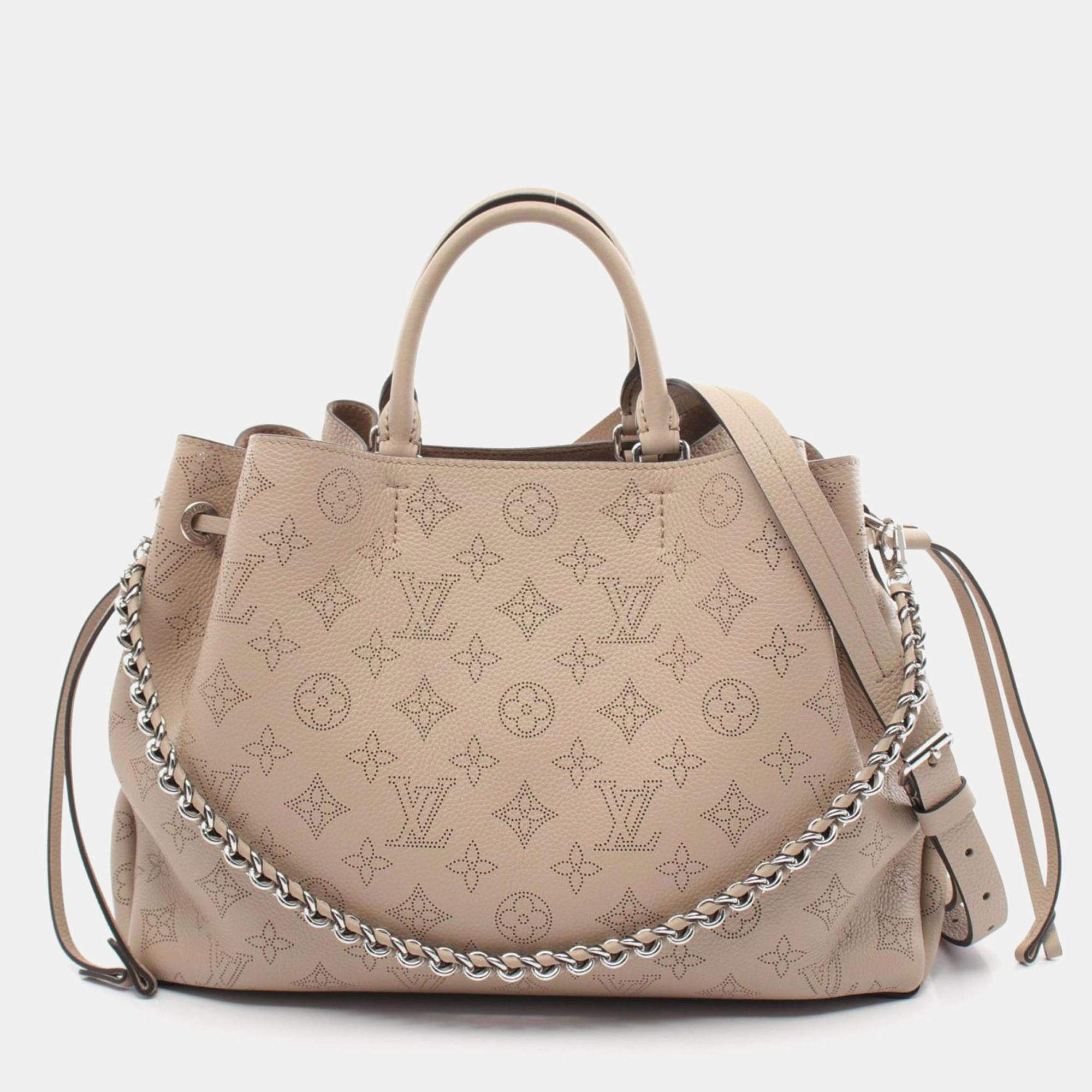 

Louis Vuitton Beige, Galle Leather Mahina Bella Tote Bag