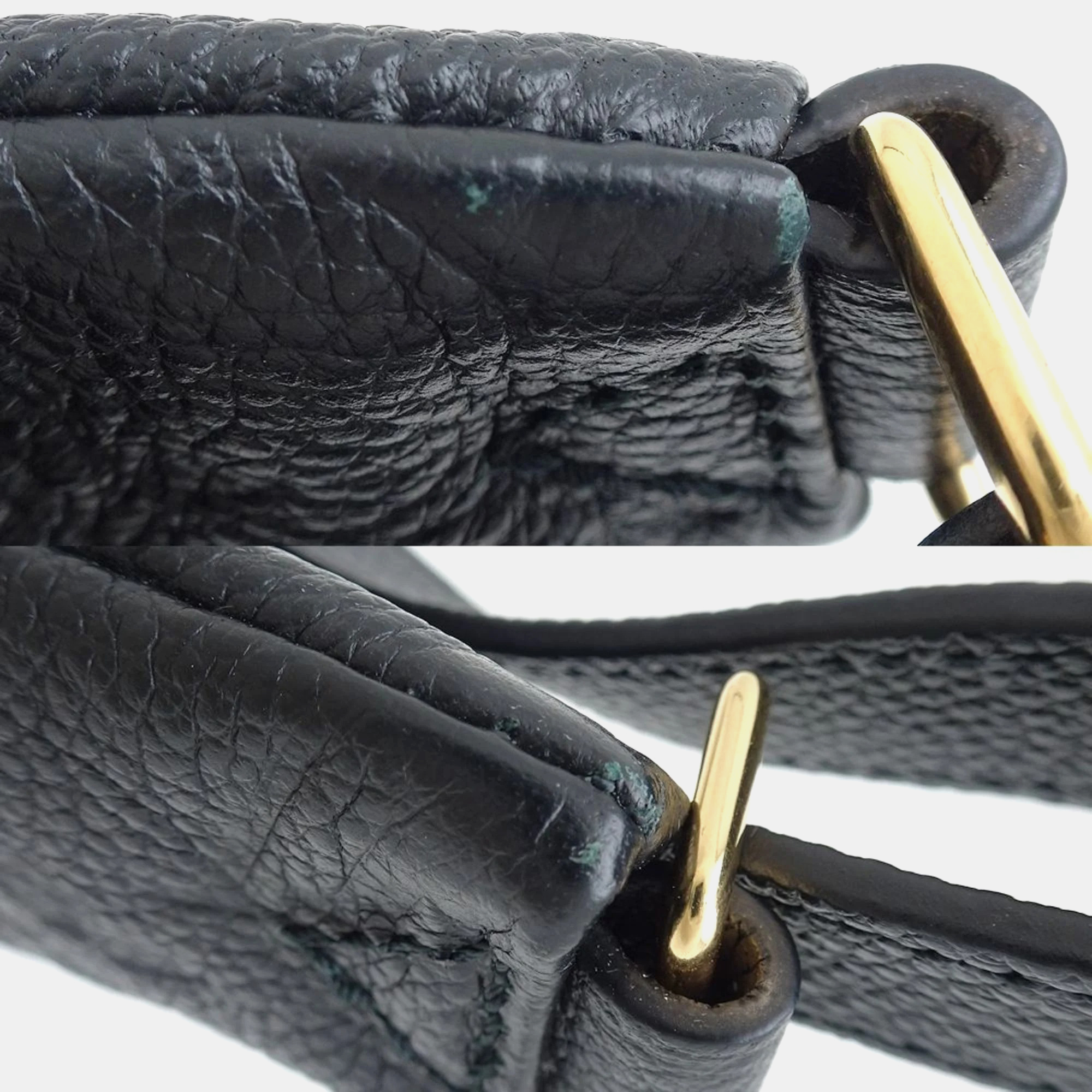Louis Vuitton Noir Monogram Empreinte Bumbag 