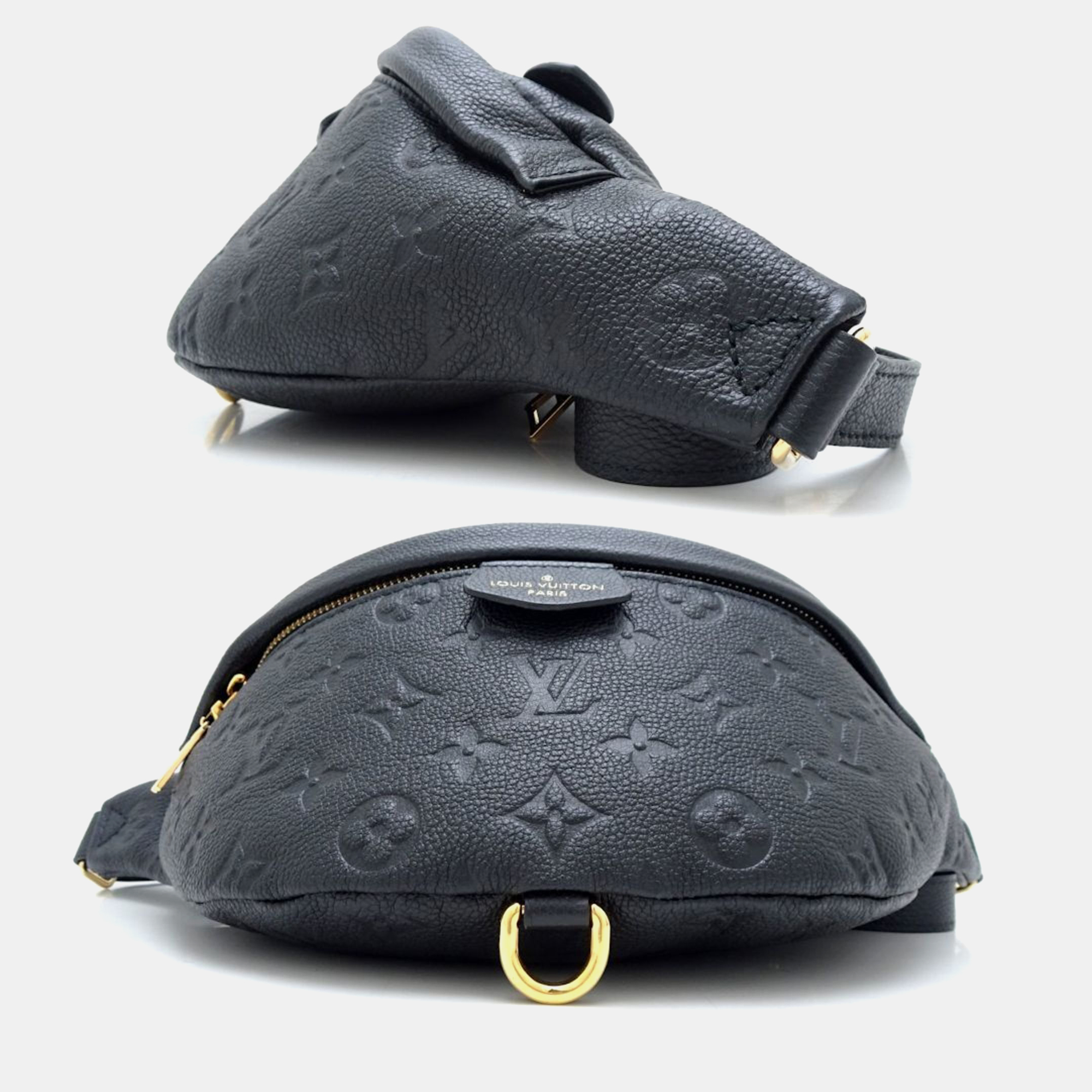 Louis Vuitton Noir Monogram Empreinte Bumbag 