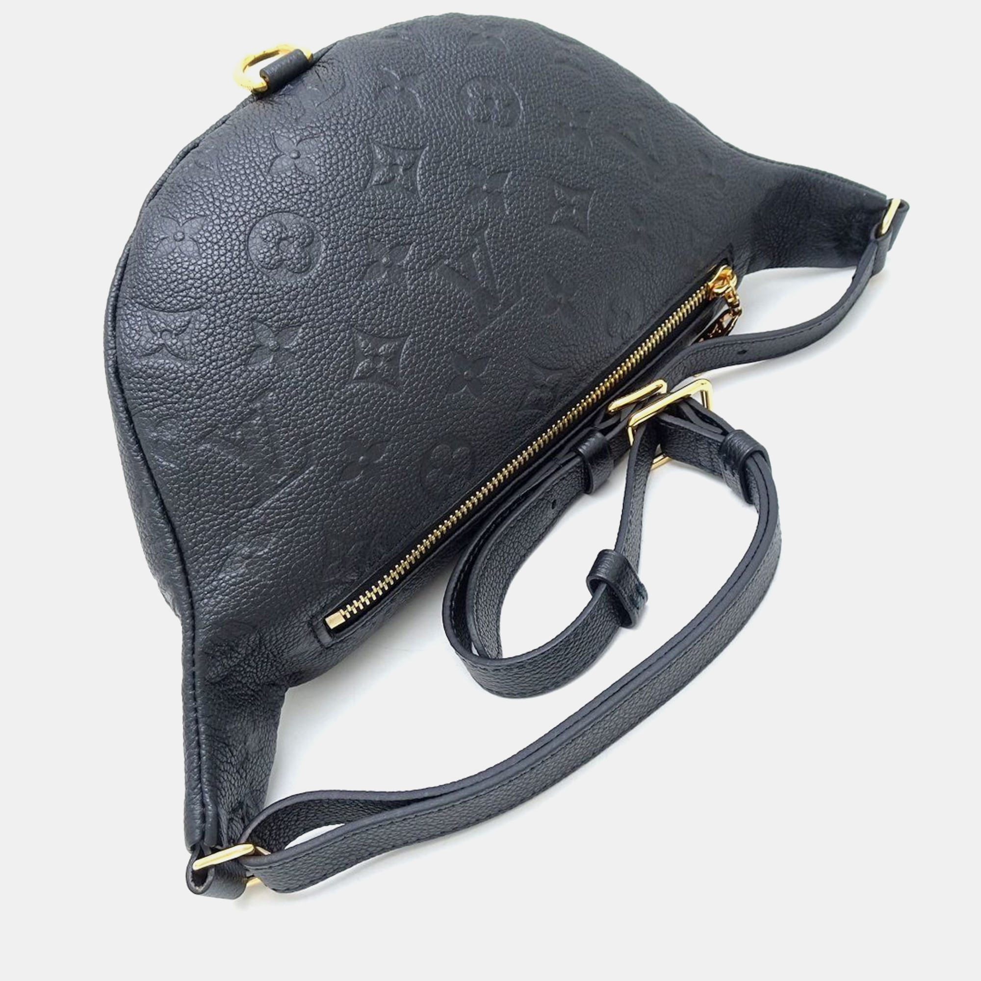 Louis Vuitton Noir Monogram Empreinte Bumbag 