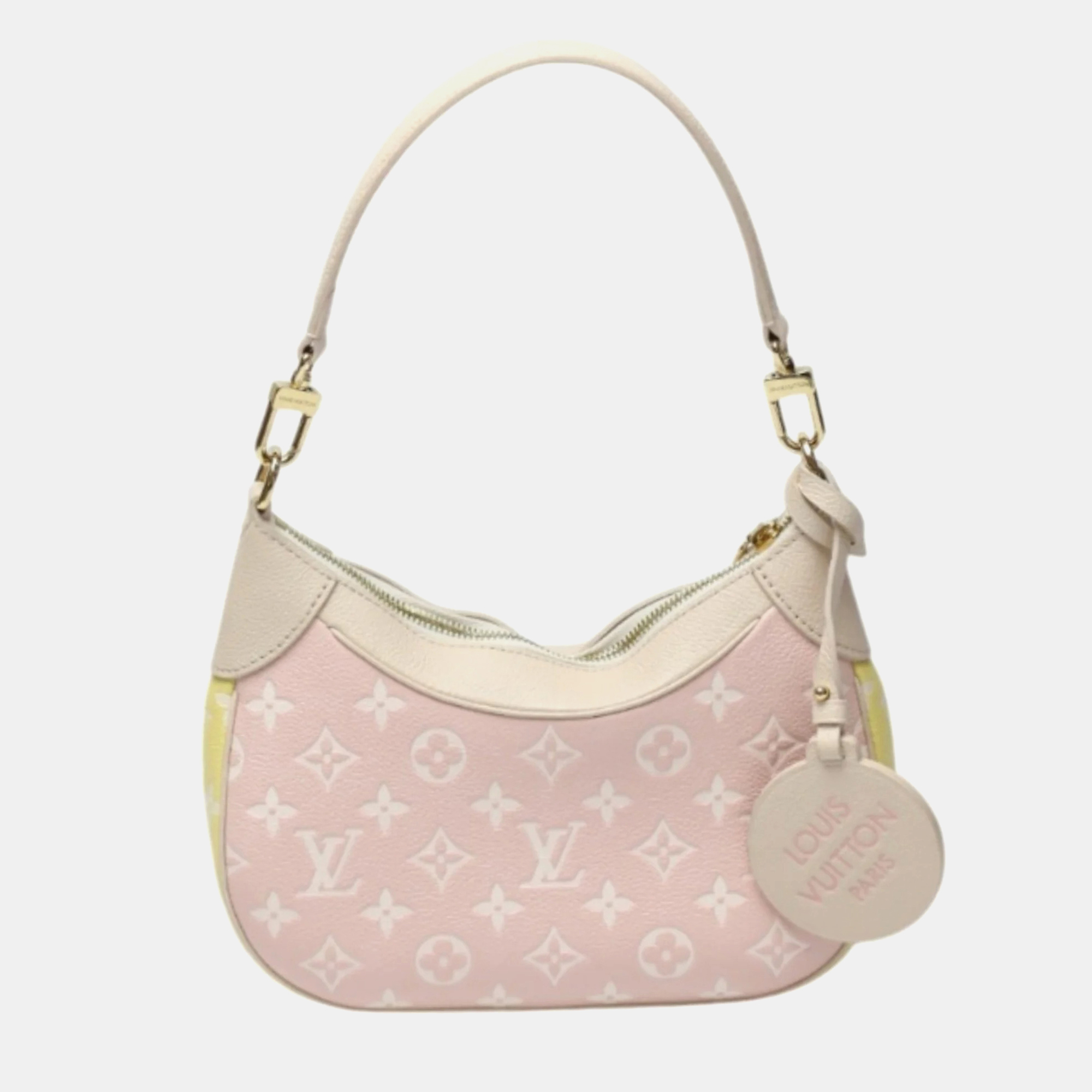 

Louis Vuitton Multicolor Empreinte Bagatelle Pochette Accessoires Pouch Bag, Beige