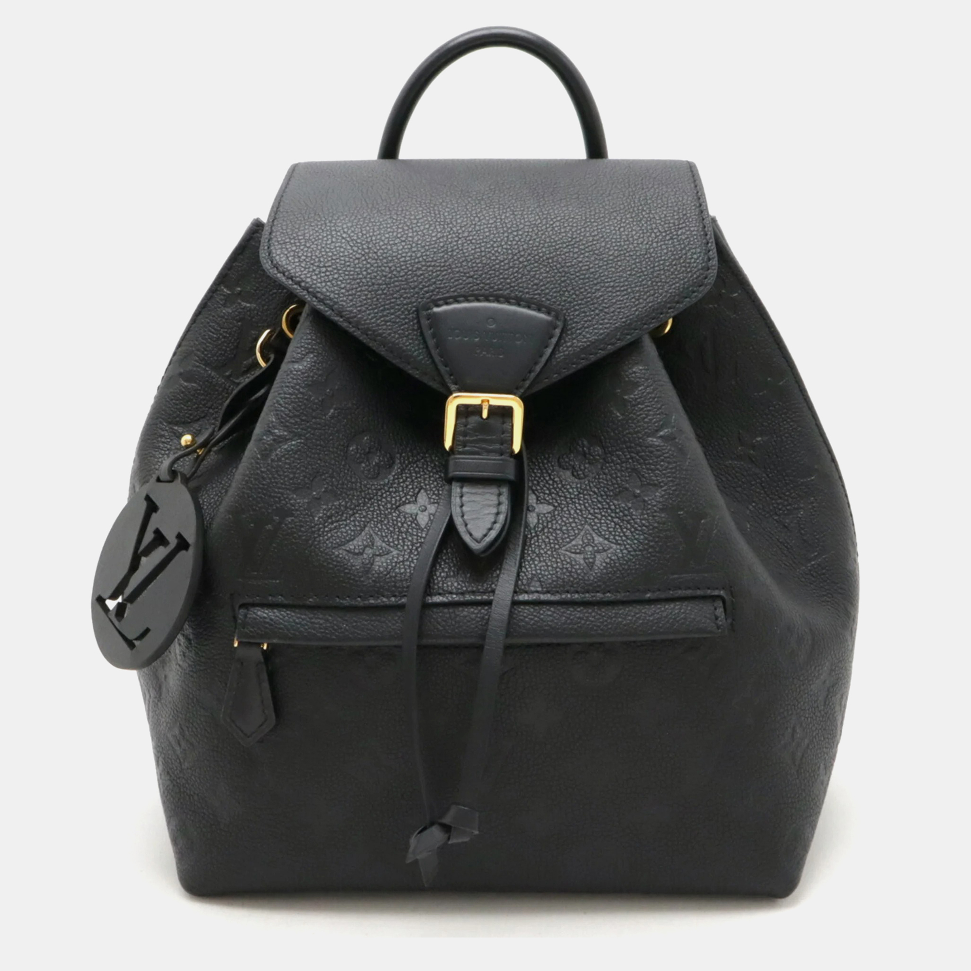 

Louis Vuitton Black Monogram Empreinte Leather Montsouris PM Backpack