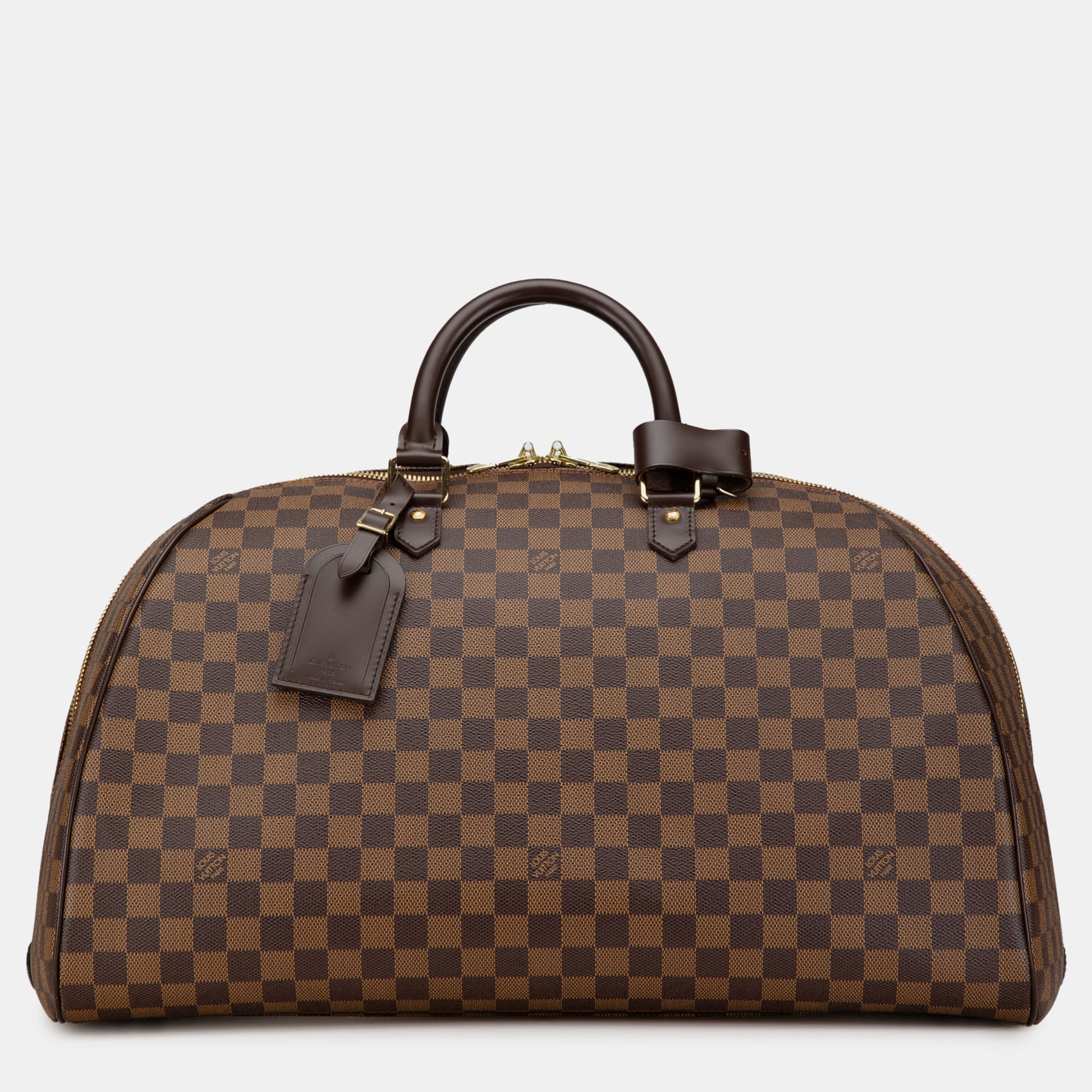 

Louis Vuitton Brown Damier Ebene Ribera GM