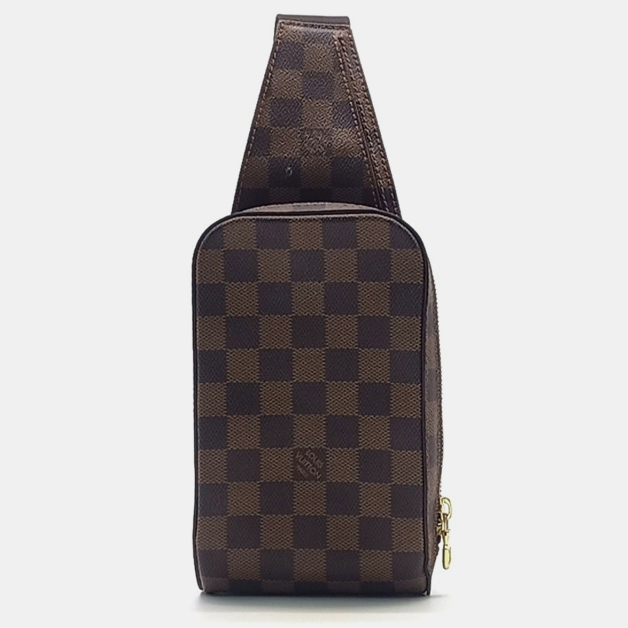 

Louis Vuitton Brown Coated Canvas Damier Geronimos bag