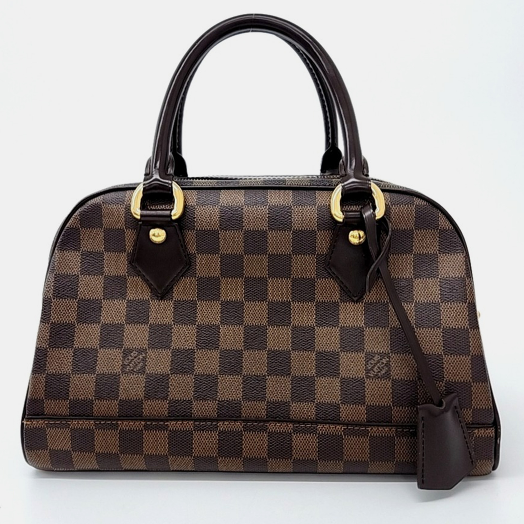 

Louis Vuitton Brown PVC Damier Duomo bag