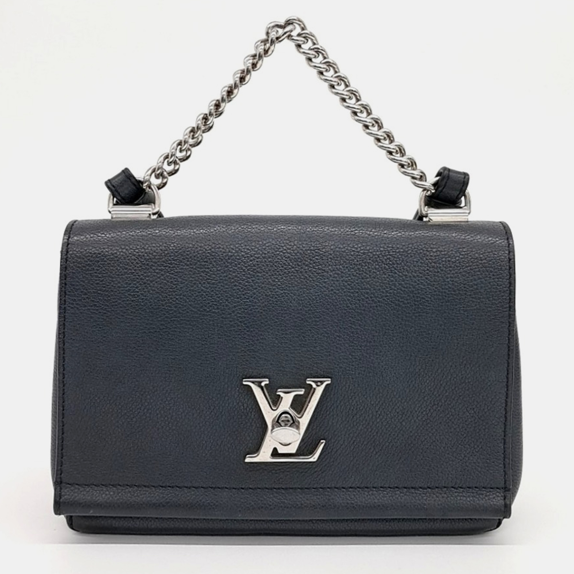 

Louis Vuitton Black Leather Rock Me 2 BB bag