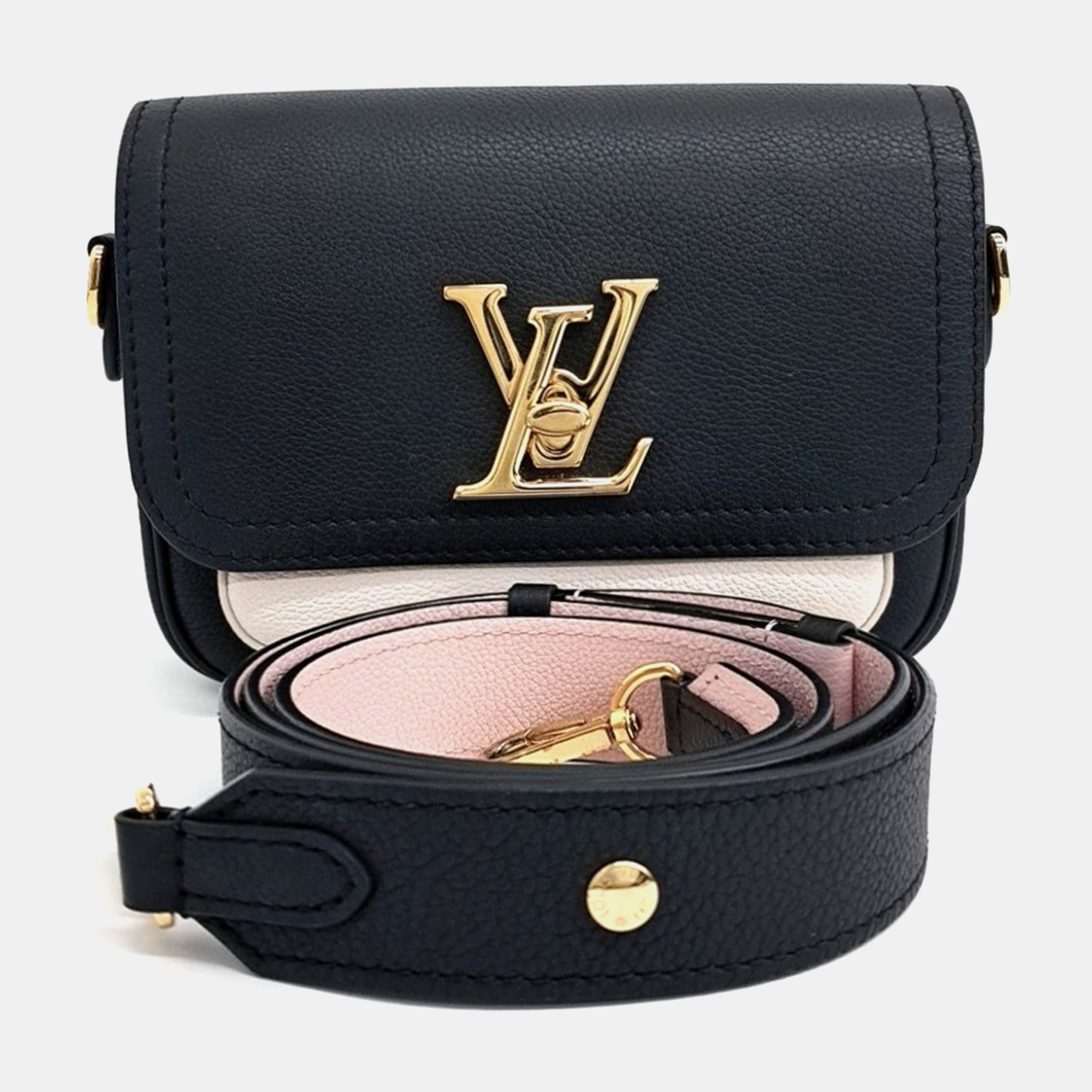 

Louis Vuitton Lock Me Tender bag, Black