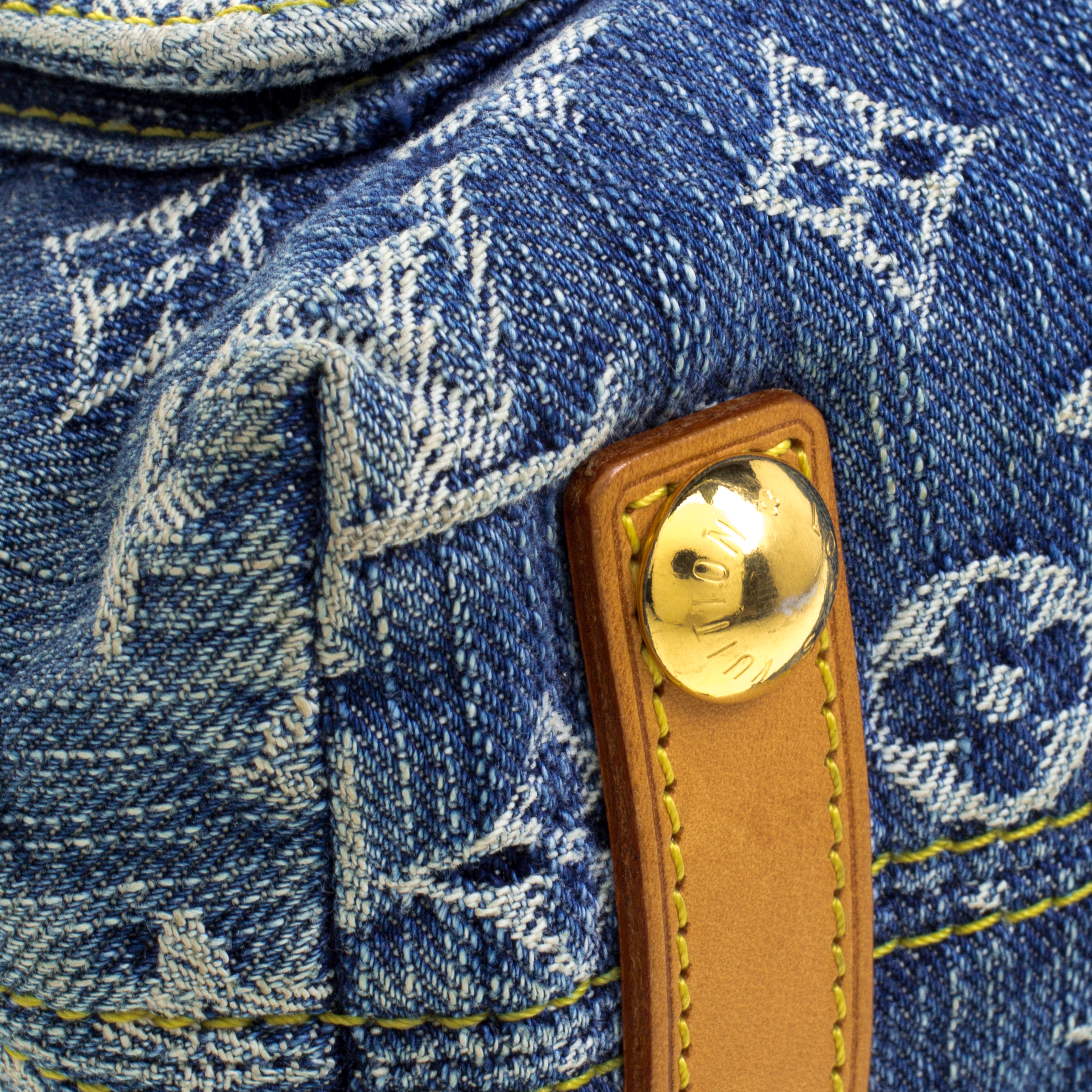 Louis Vuitton Monogram Denim Baggy PM – Bluefly