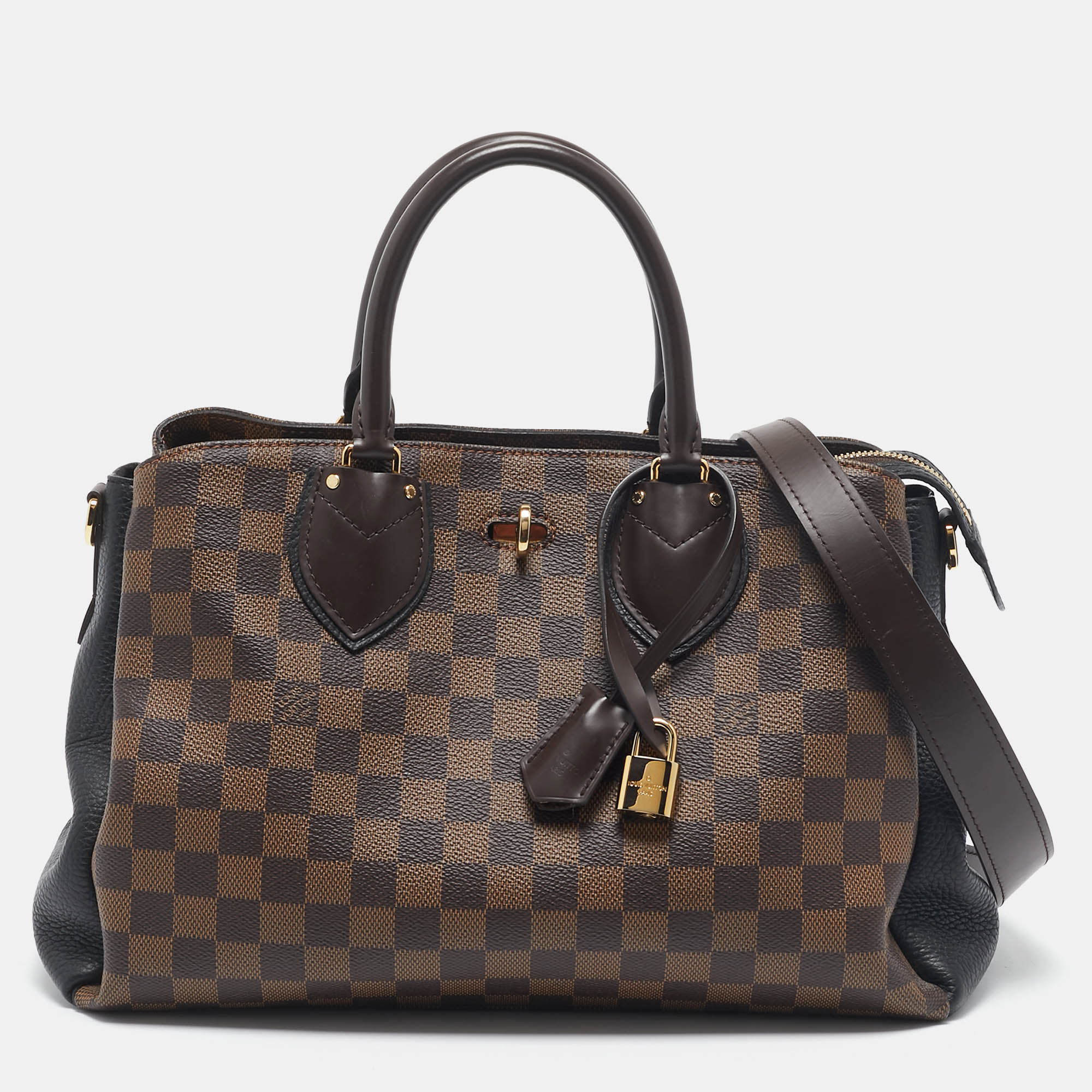 

Louis Vuitton Black Damier Ebene Canvas Normandy Bag