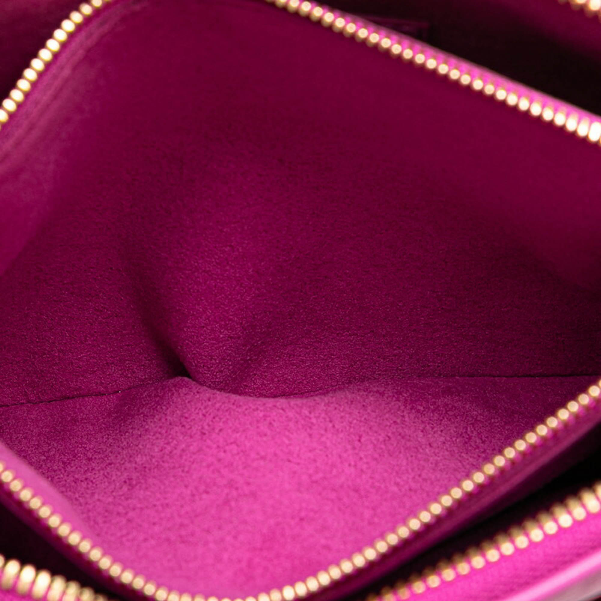 Louis Vuitton Pink  Leather Coussin BB Handbag 