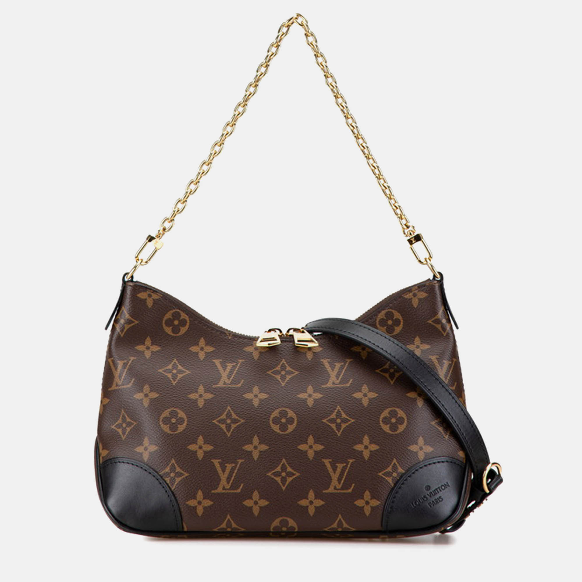 

Louis Vuitton Brown Canvas Monogram Boulogne NM Bag