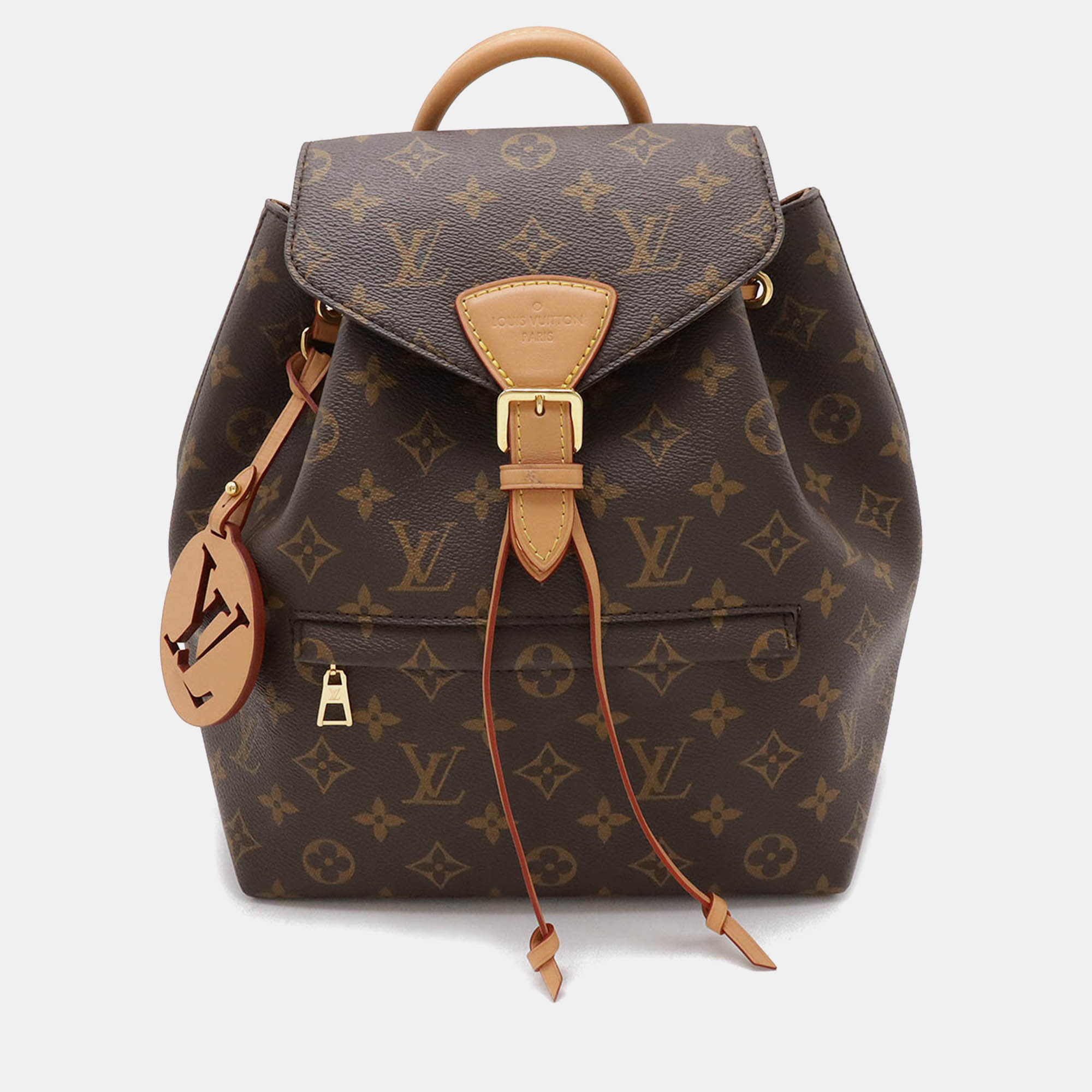 

Louis Vuitton Brown Canvas Monogram Montsouris PM Backpack