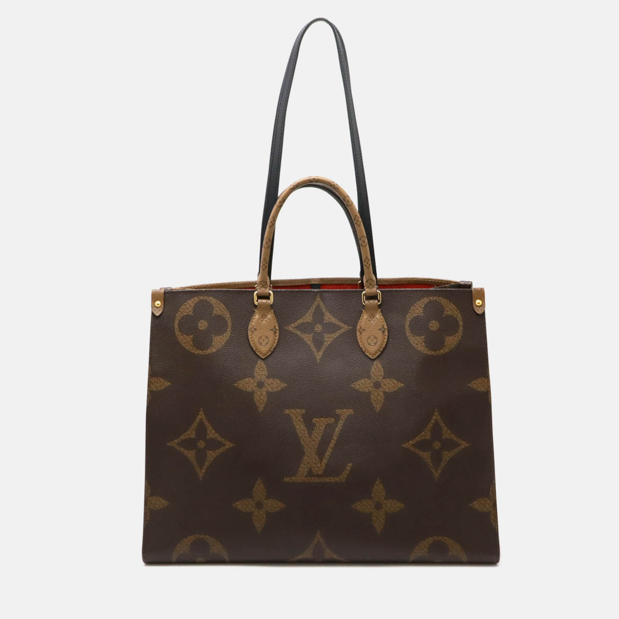 

Louis Vuitton Canvas Monogram Giant OnTheGo GM Tote Bag, Brown