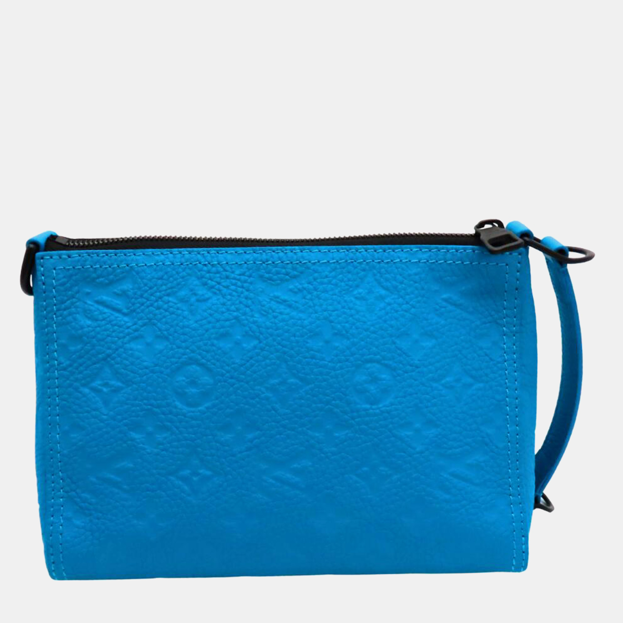 

Louis Vuitton Blue Monogram Triangle Messenger Bag