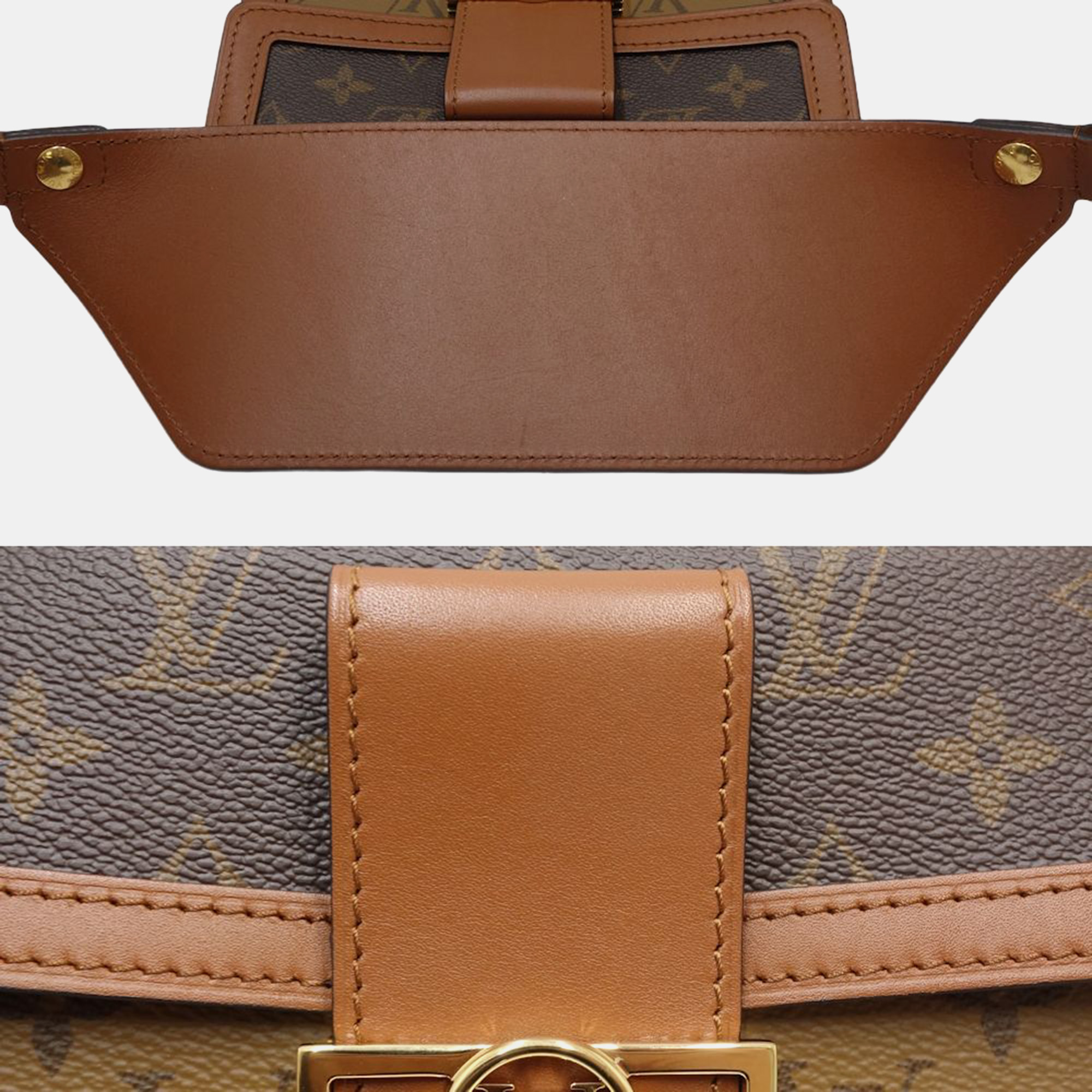 Louis Vuitton Brown Canvas Dauphine Bum Bag 