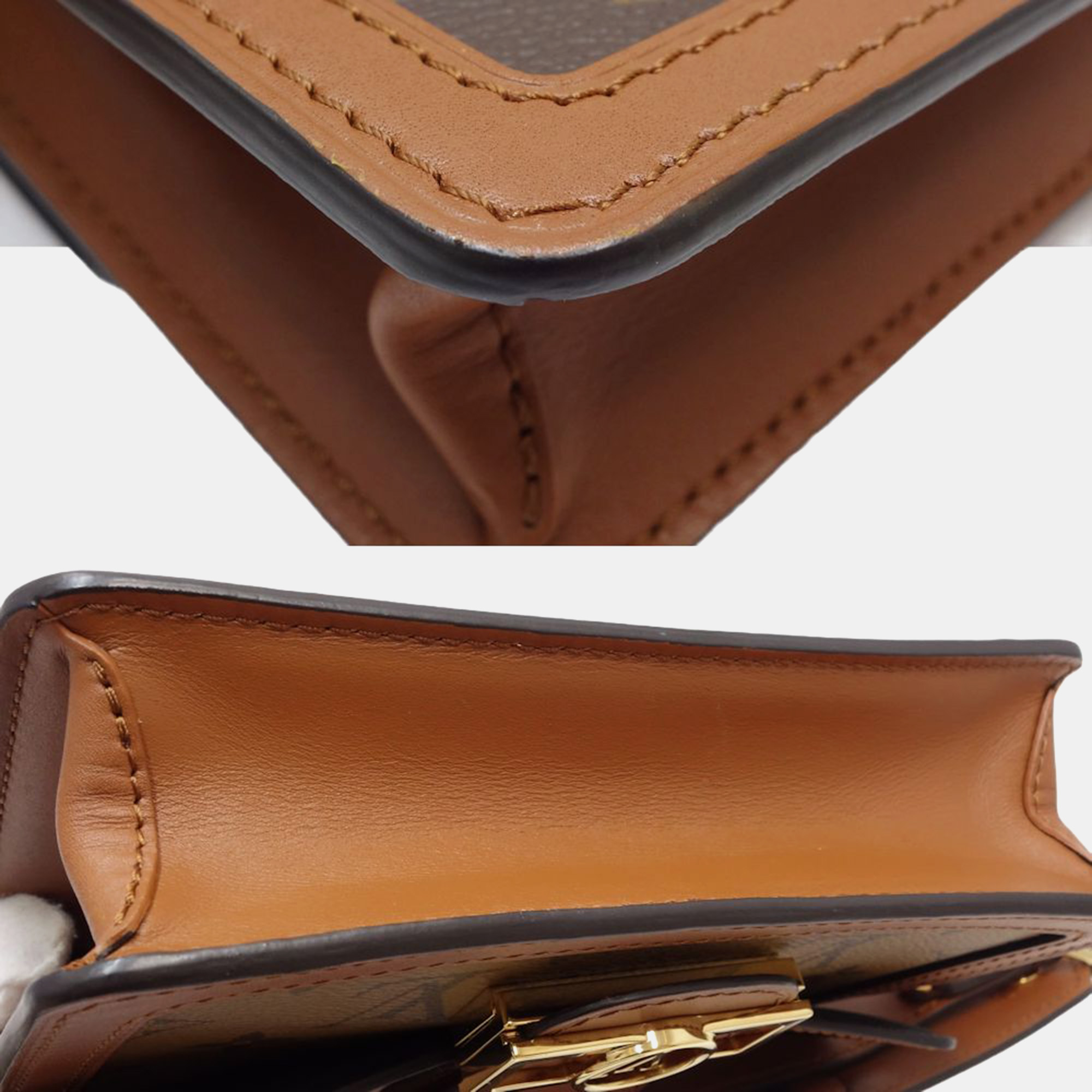 Louis Vuitton Brown Canvas Dauphine Bum Bag 