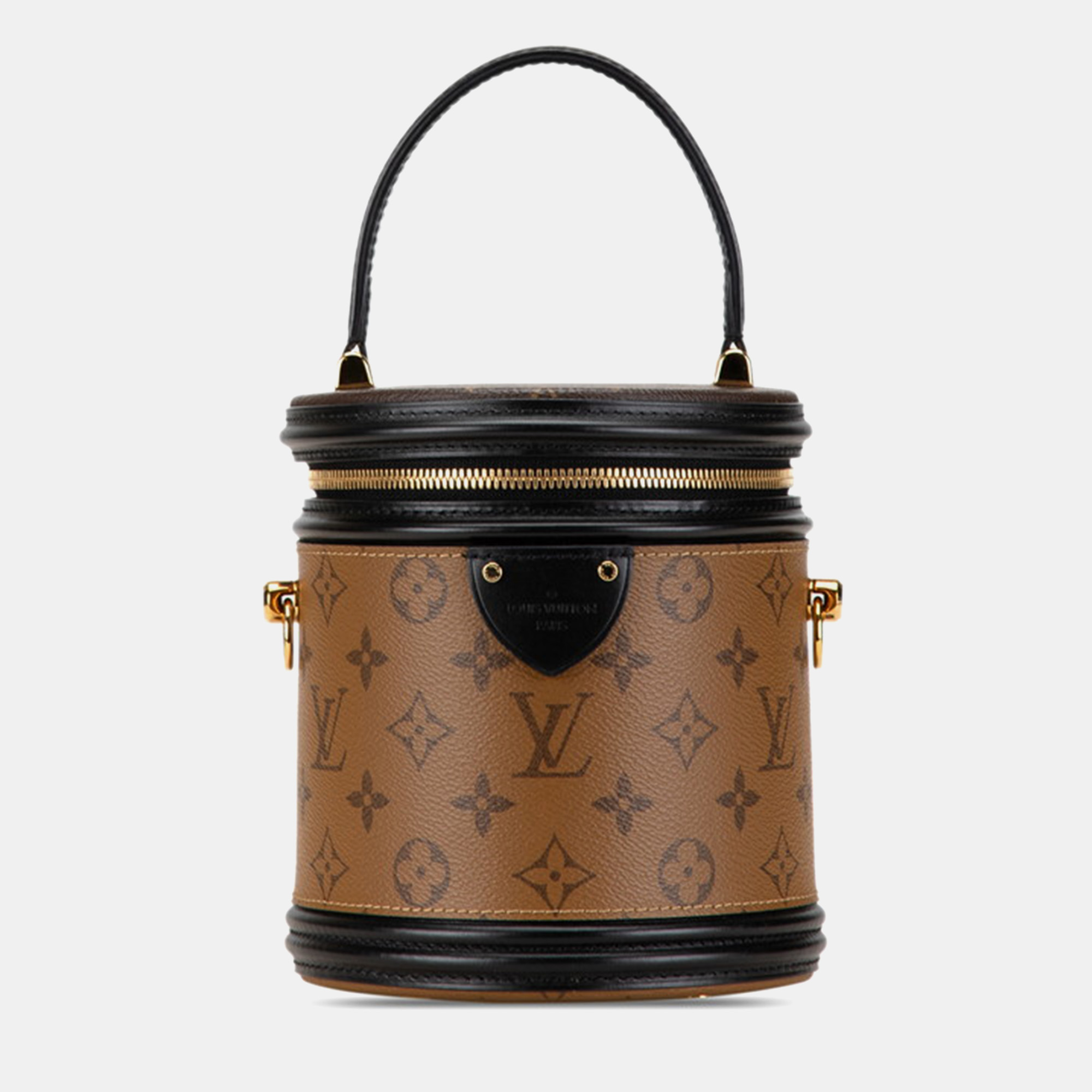 

Louis Vuitton Brown Canvas Monogram Reverse Cannes Vanity Bag