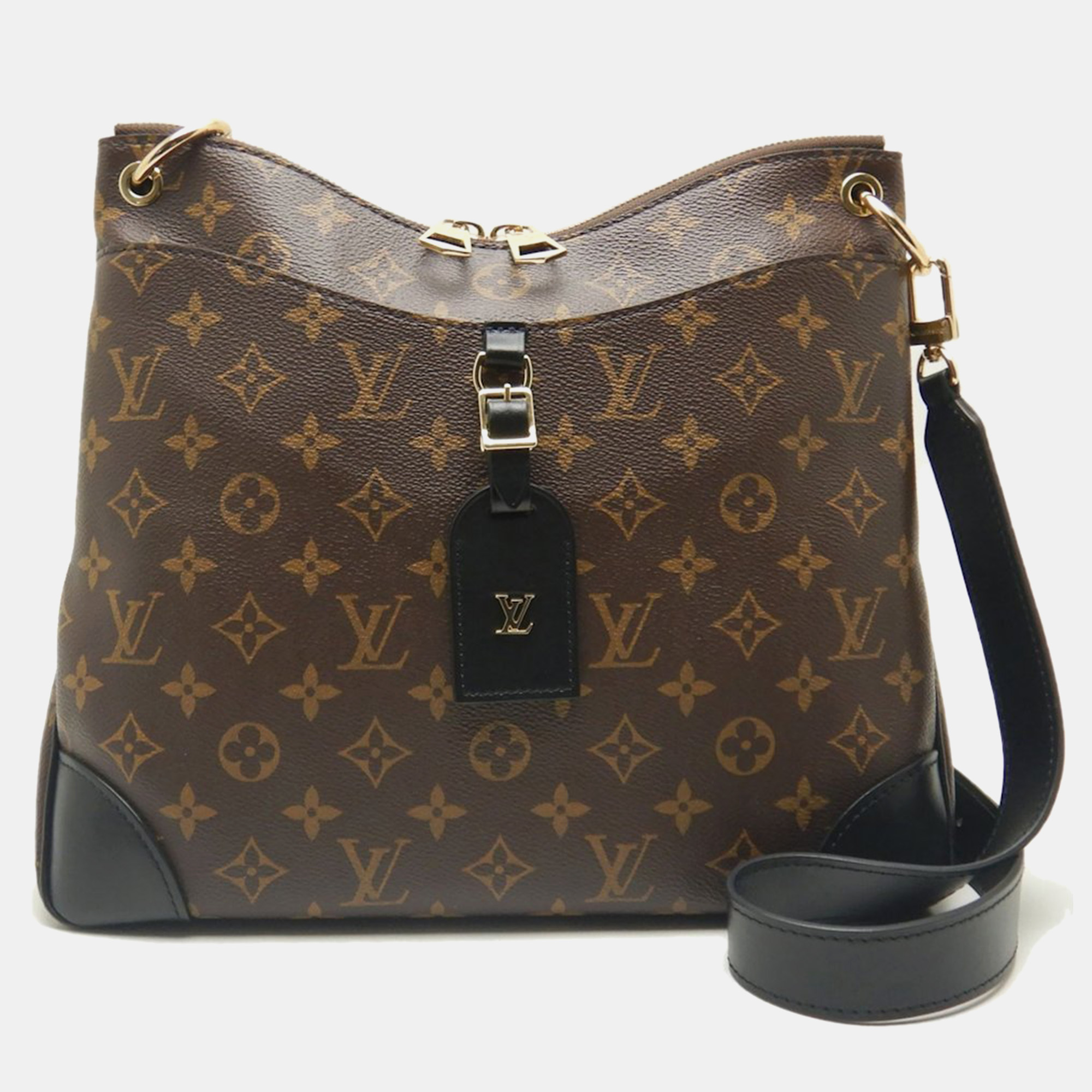 

Louis Vuitton Brown Canvas Monogram Odeon Shoulder Bag