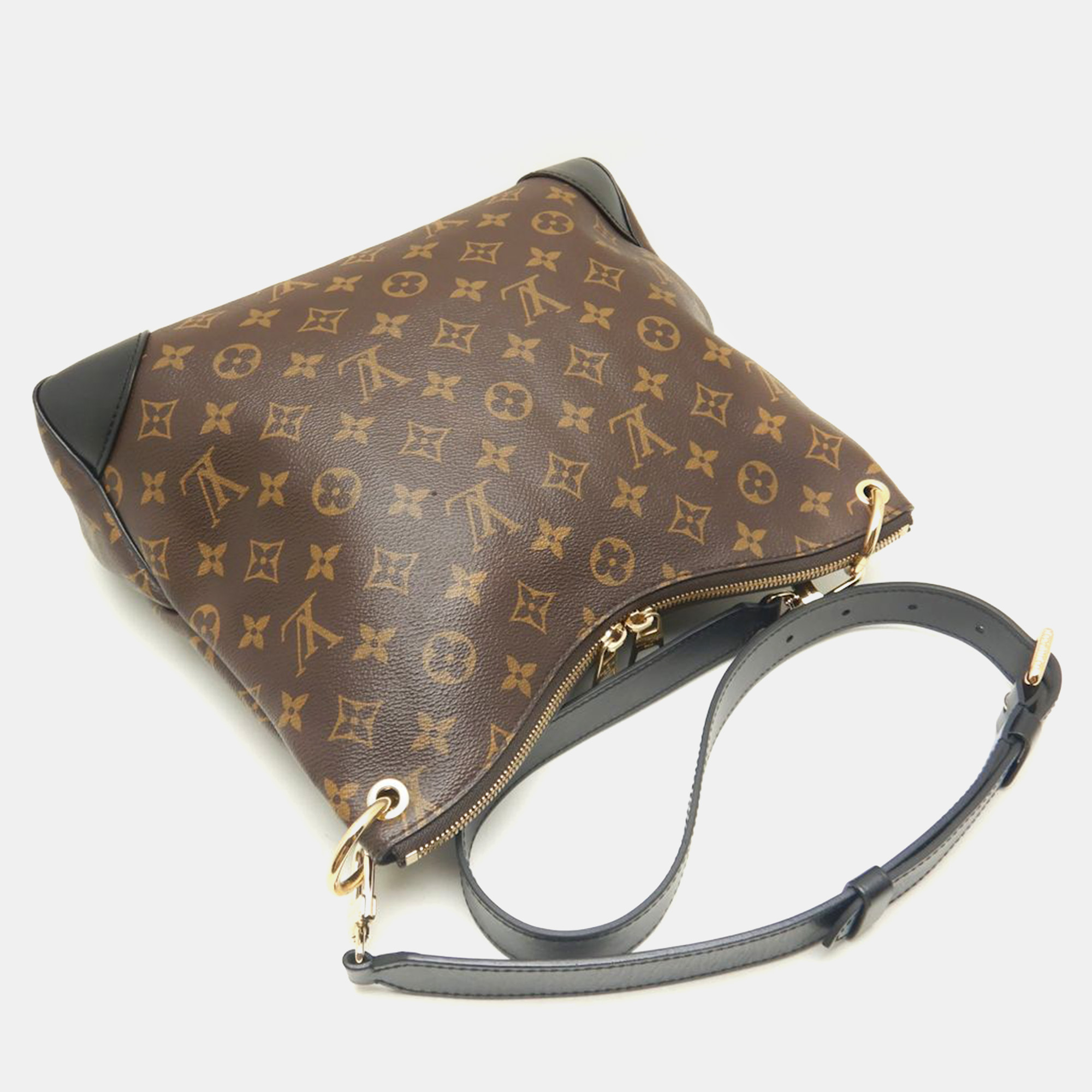 Louis Vuitton Brown Canvas Monogram Odeon Shoulder Bag 