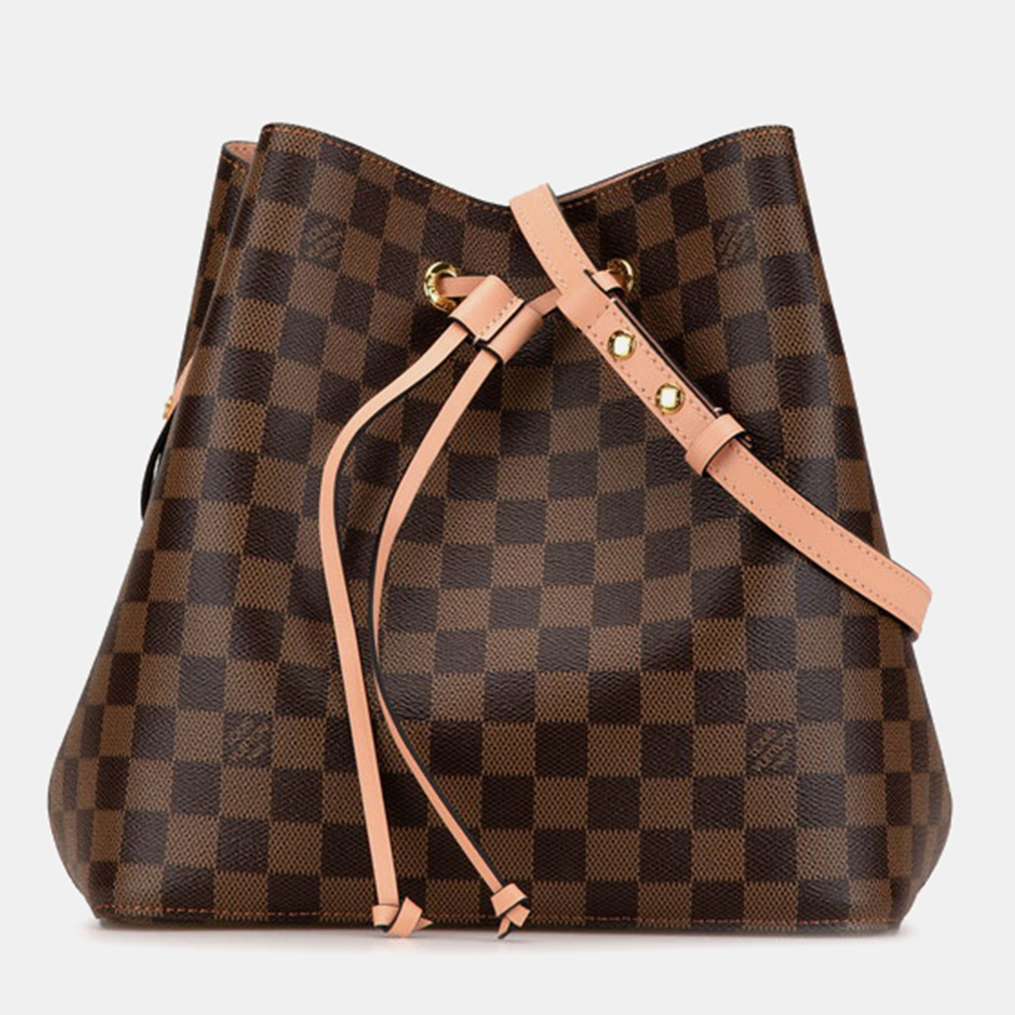 

Louis Vuitton Brown Canvas Damier NeoNoe Shoulder Bag