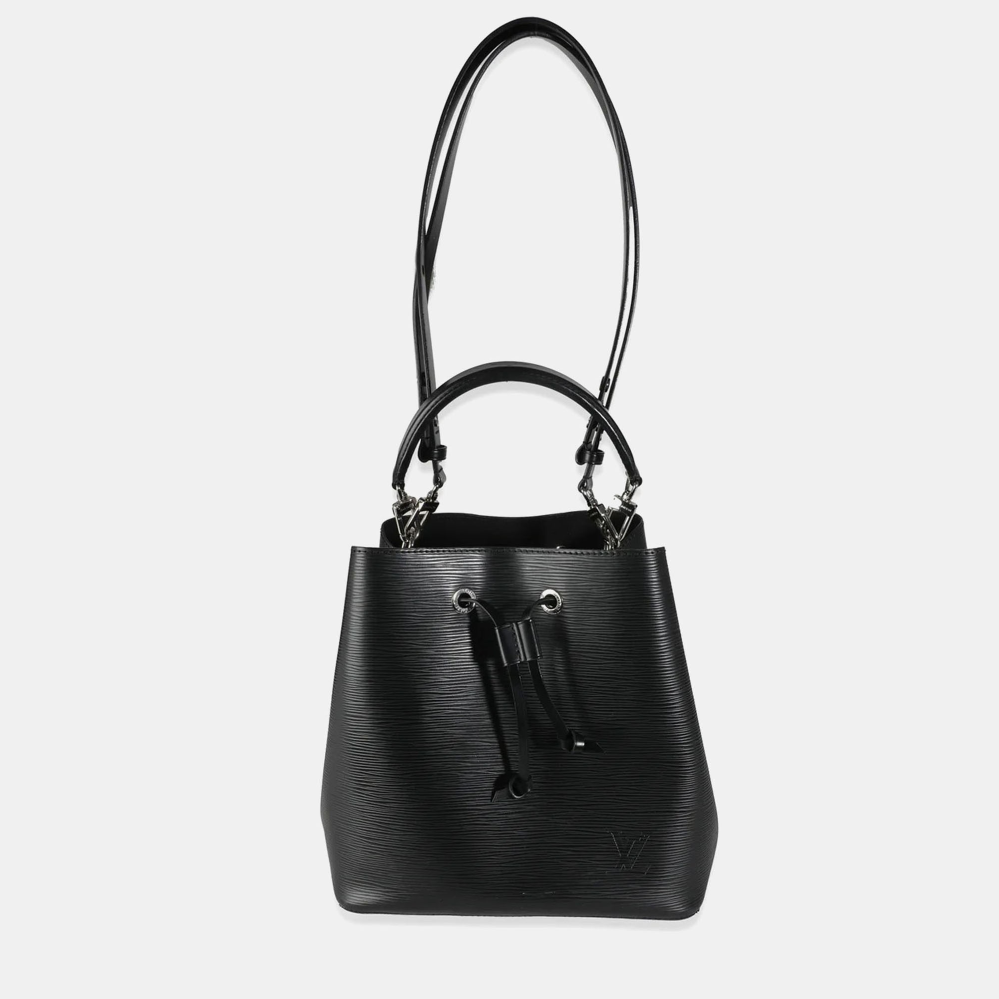 Louis Vuitton Black Epi NeoNoe MM 