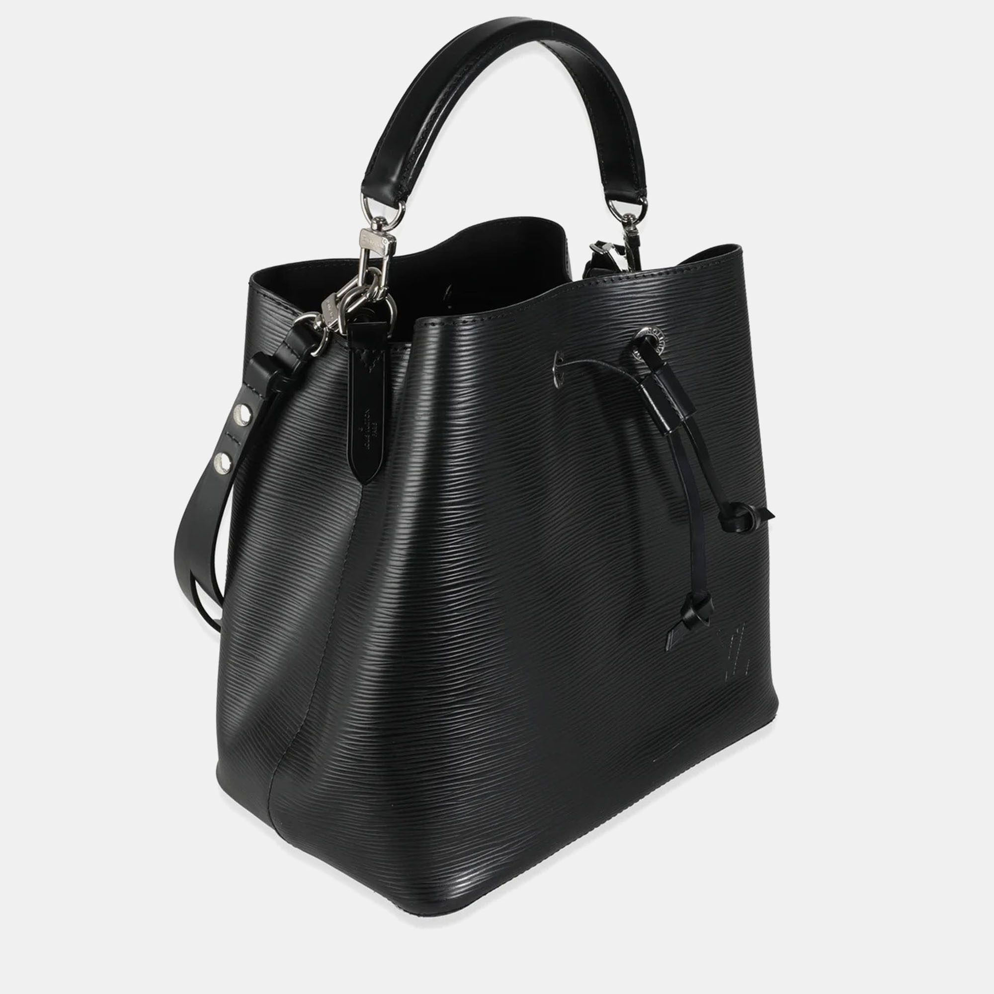 Louis Vuitton Black Epi NeoNoe MM 