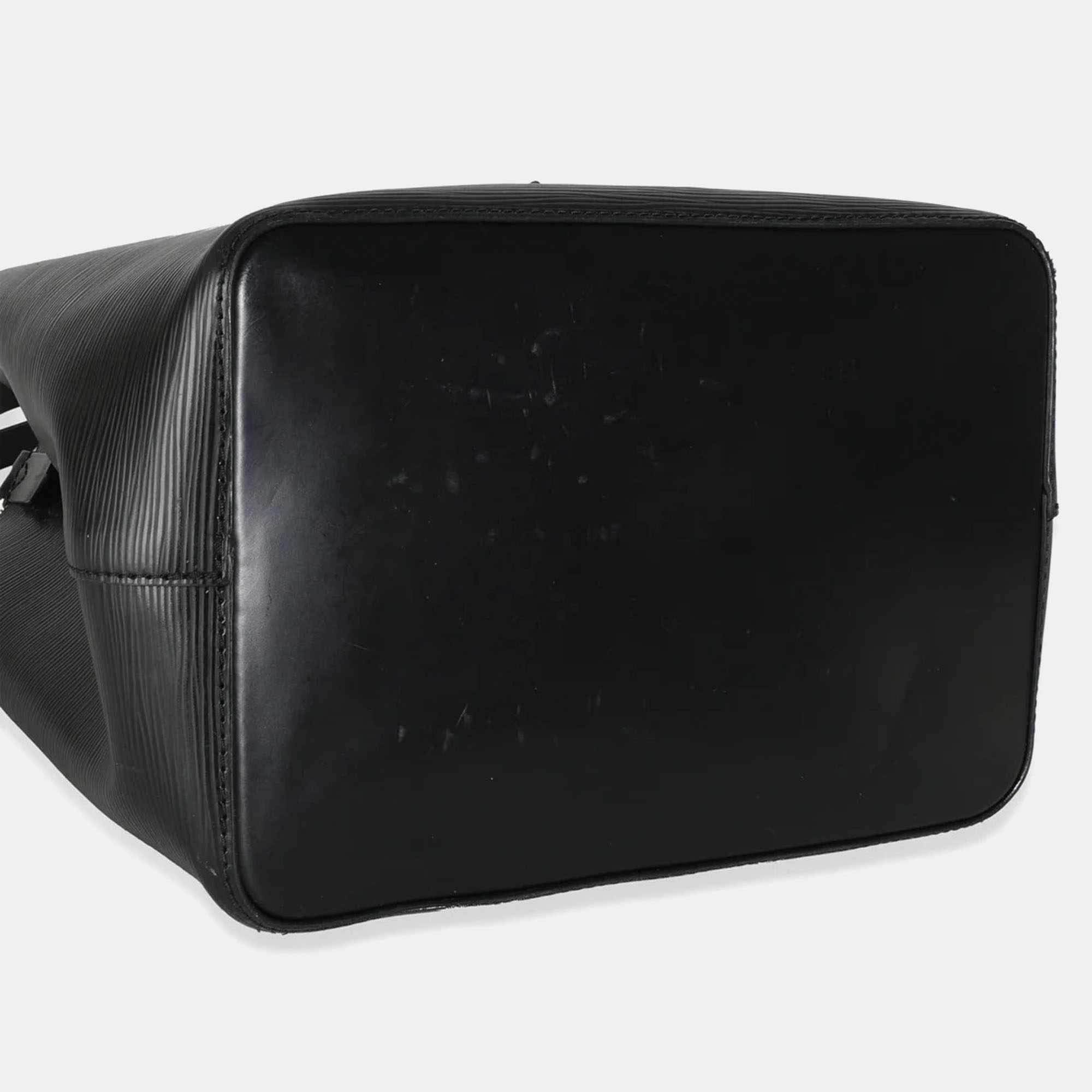 Louis Vuitton Black Epi NeoNoe MM 