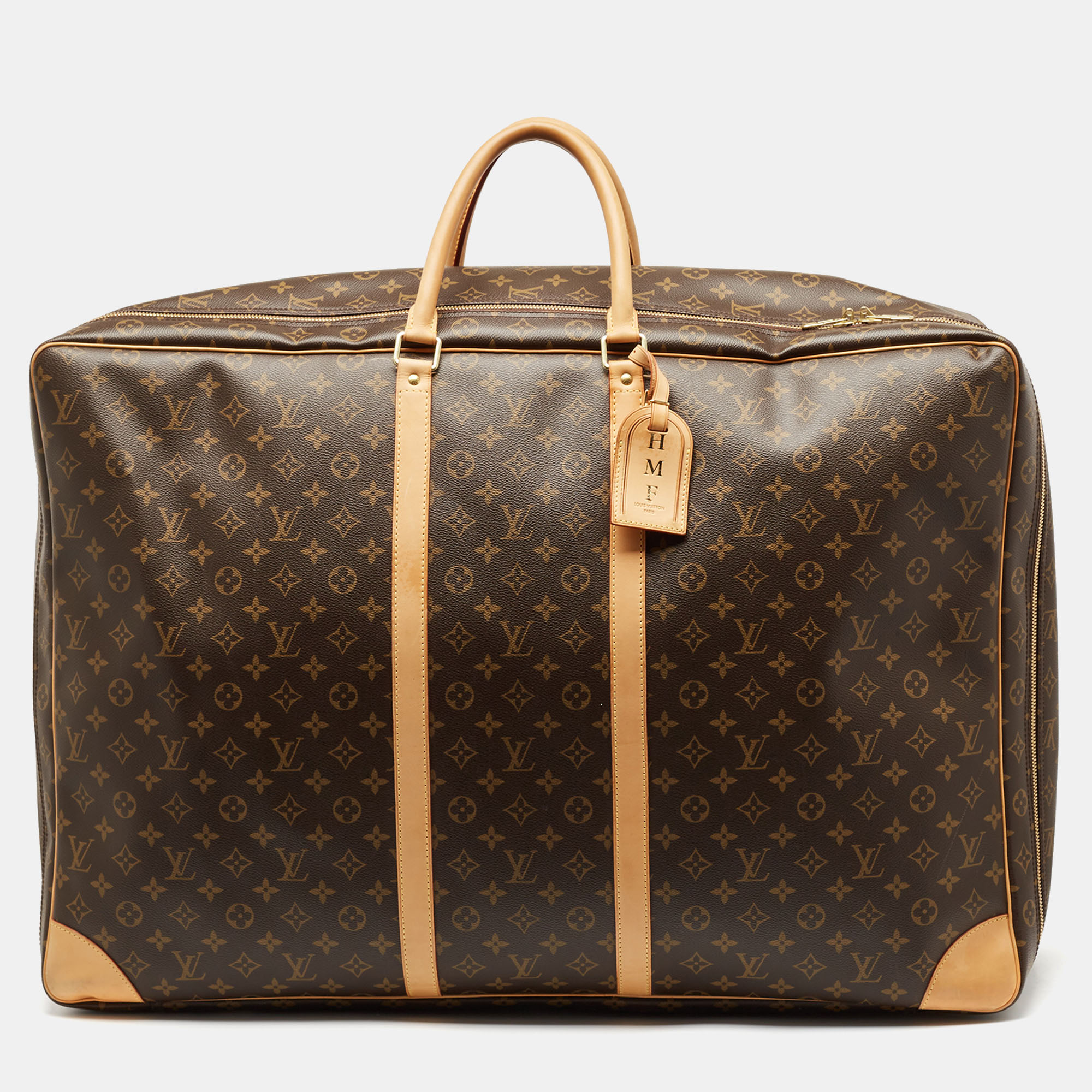 

Louis Vuitton Monogram Canvas Sirius 70 Suitcase, Brown