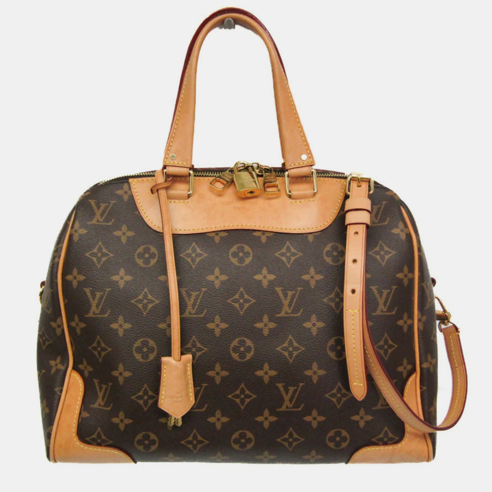 

Louis Vuitton Monogram Retiro Handbag Brown