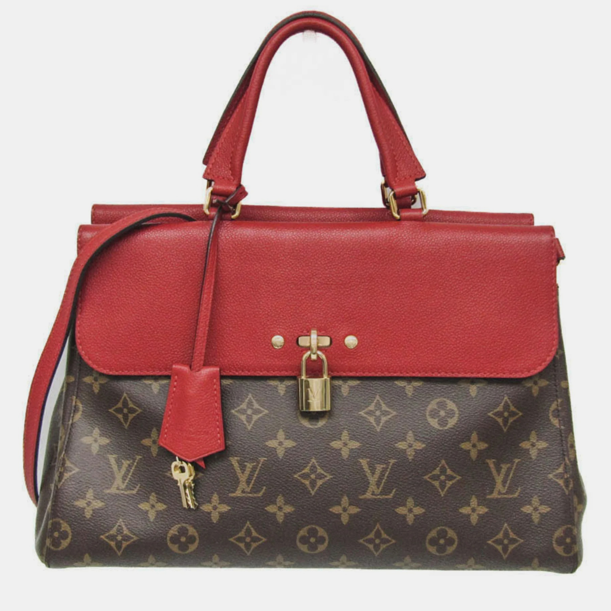 

Louis Vuitton Monogram Venus Handbag Brown Cerise